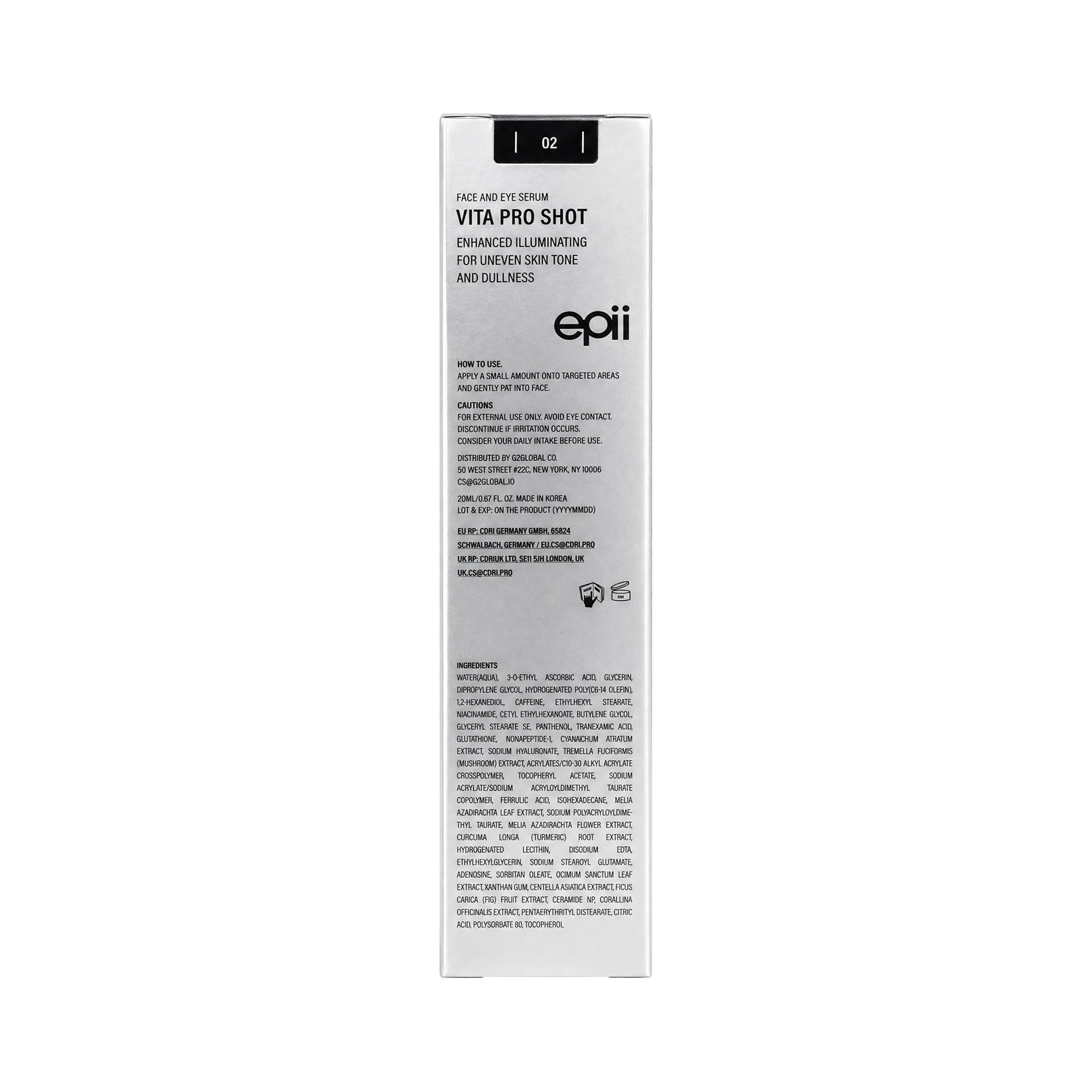 Epii Advanced Vita Pro Shot 20ml