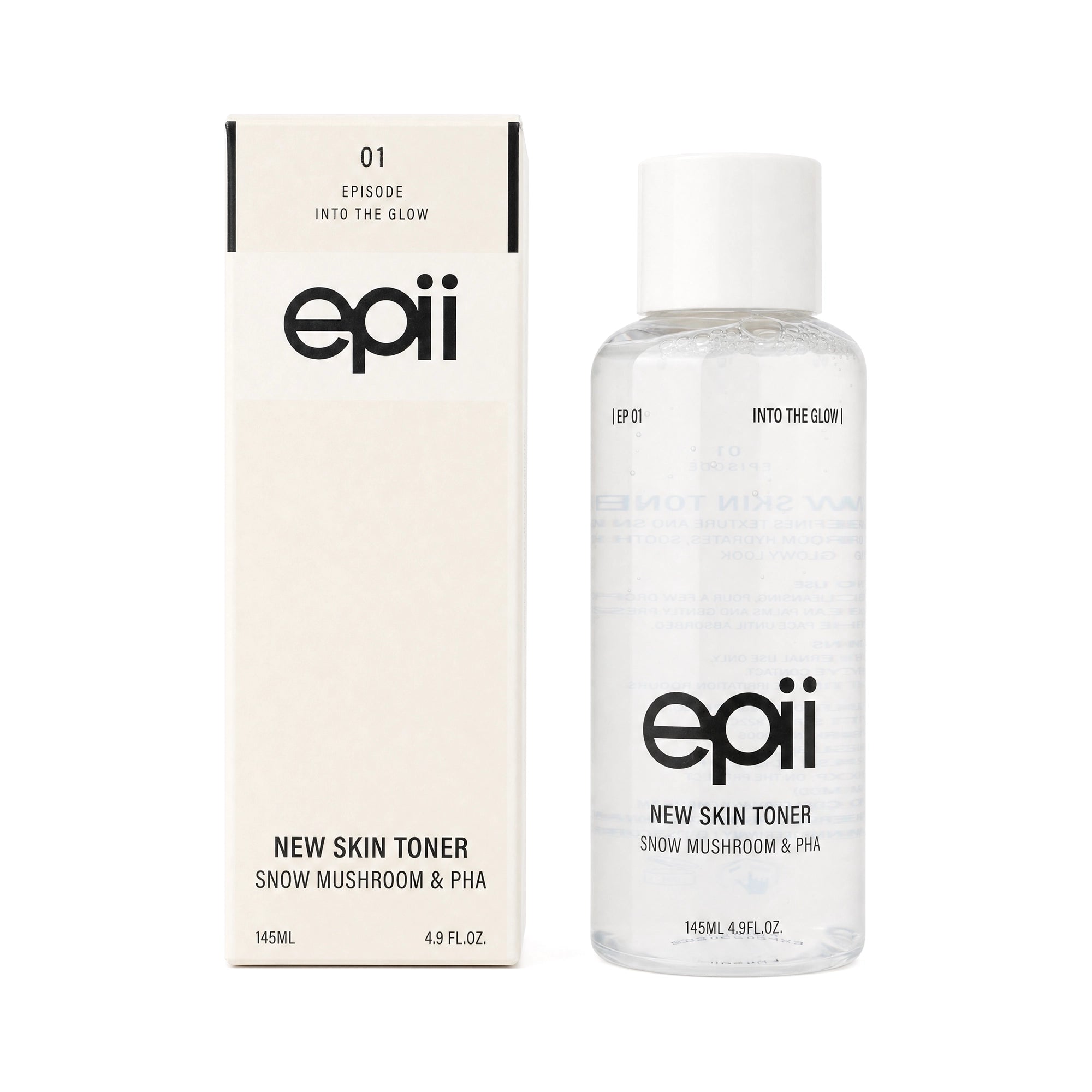 Epii New Skin Toneer Snow Mushroom & PHA 145ml