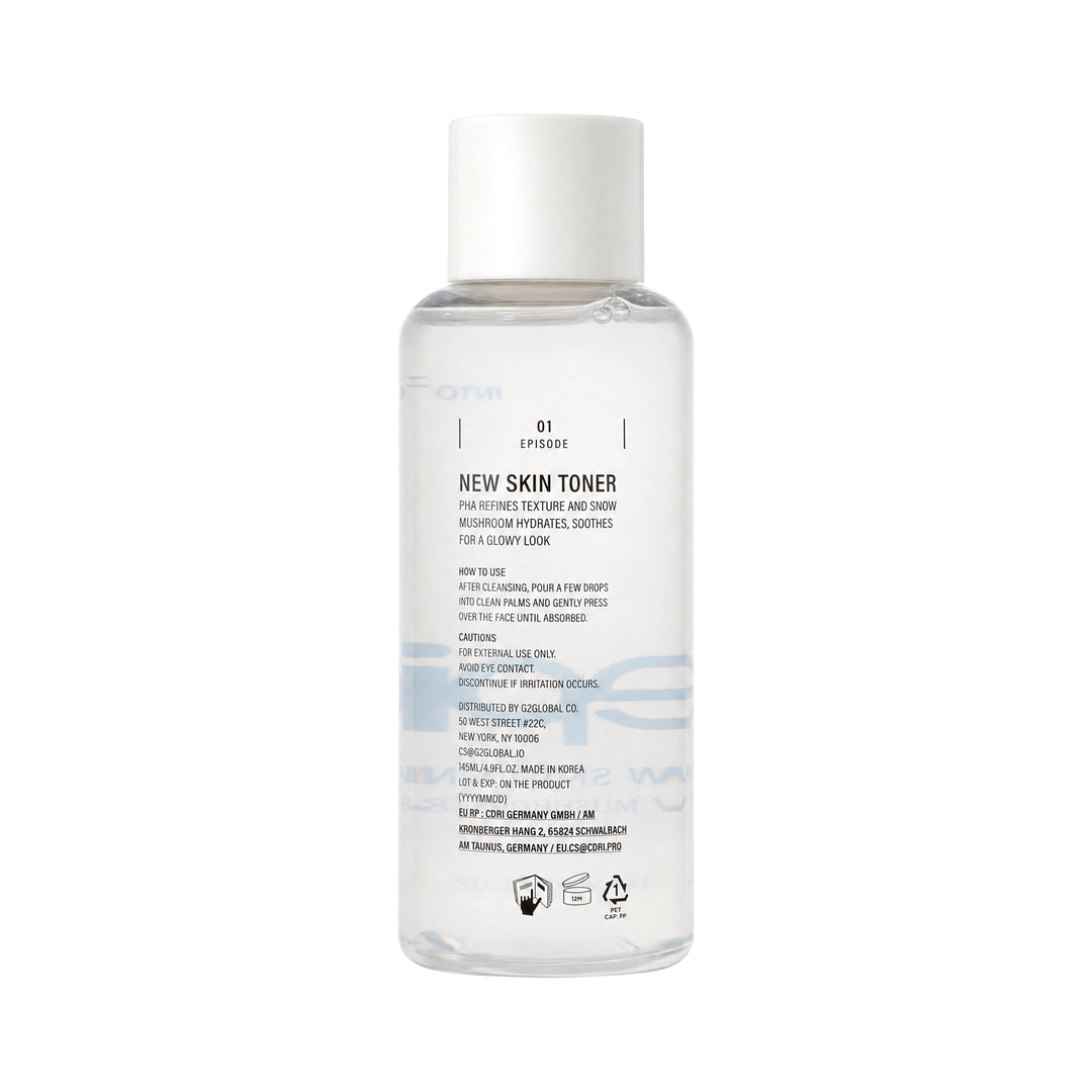 61633-Epii New Skin Toneer Snow Mushroom &amp; PHA 145ml +1
