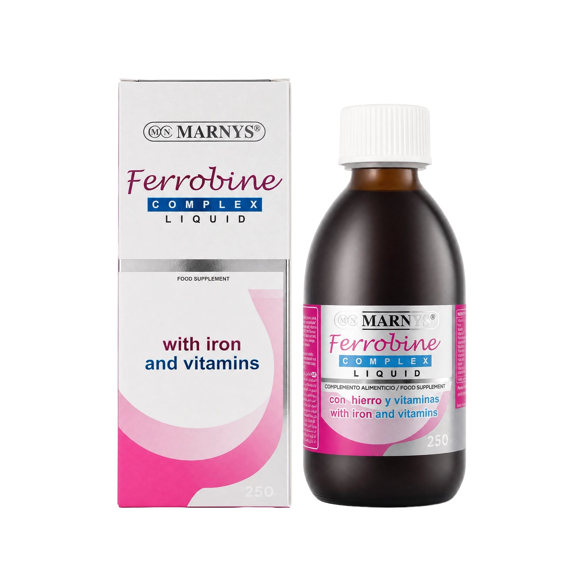 Marnys Ferrobine Complex Syrup With Iron & Vitamins 250ml