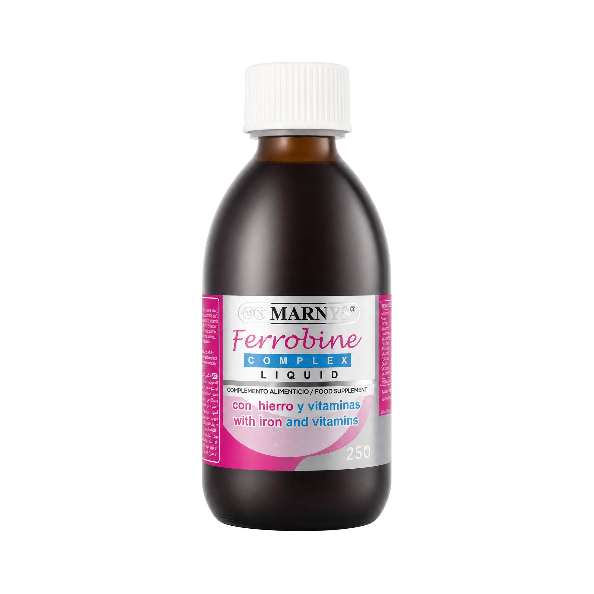 Marnys Ferrobine Complex Syrup With Iron & Vitamins 250ml