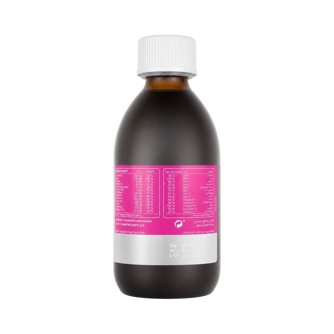 61636-Marnys Ferrobine Complex Syrup With Iron &amp; Vitamins 250ml +2