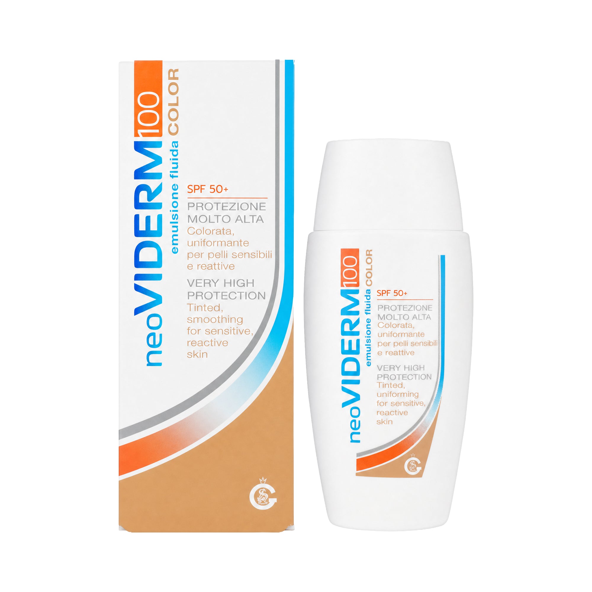 61638-Neoviderm 100 Emulsione Fluida Color Tinted SPF50+ 50ml +1