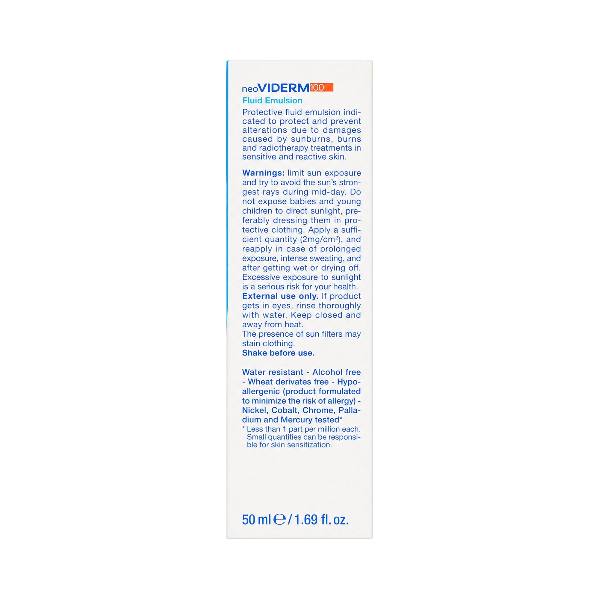 61639-Neoviderm 100 Emulsione Fluida SPF50+ 50ml +5