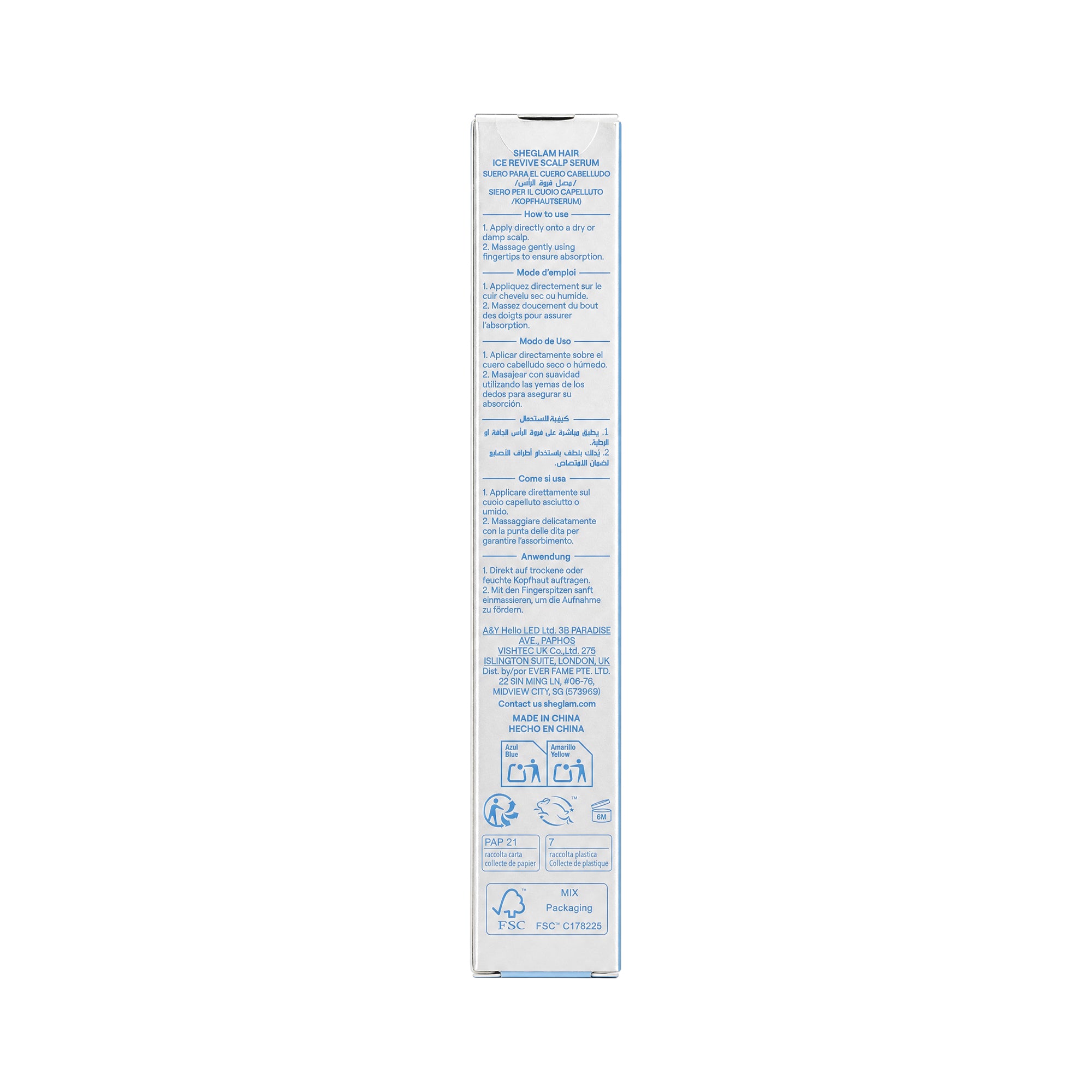 61640-Sheglam Hair Ice Revive Scalp Serum 21ml +4
