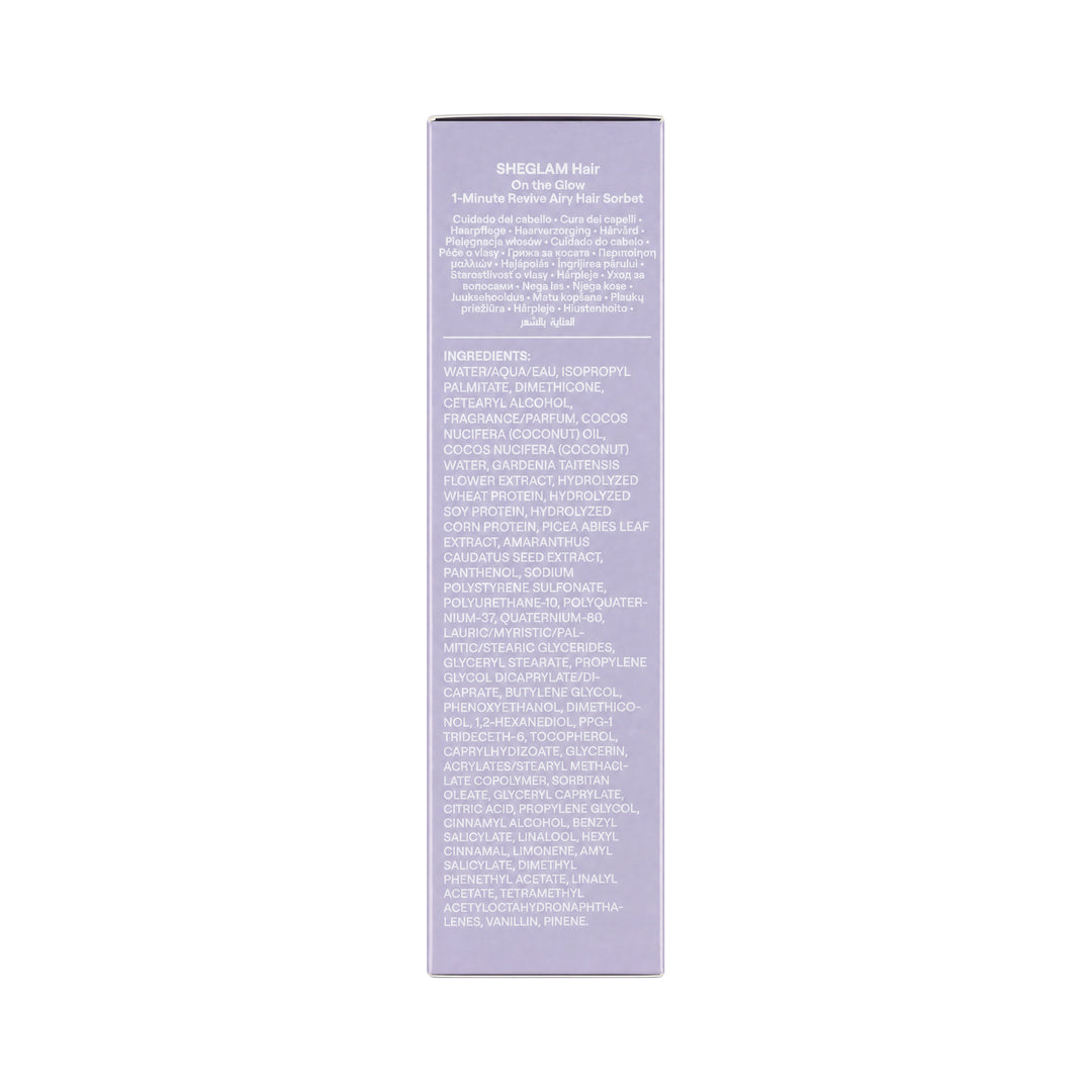 61643-Sheglam Hair On The Glow 1-Minute Revive Airy Hair Sorbet70g +5