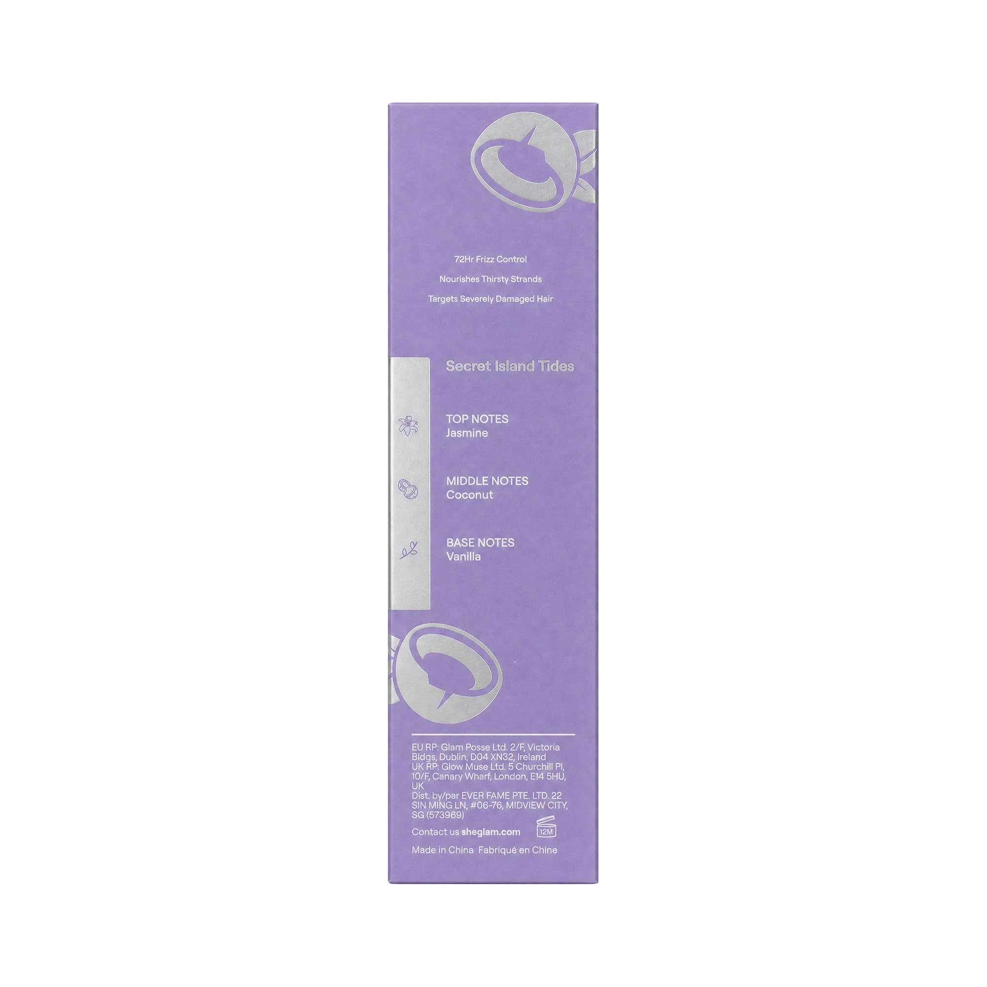 61644-Sheglam Hair On The Glow 1-Minute Revive Rich Hair Cream 70g +4