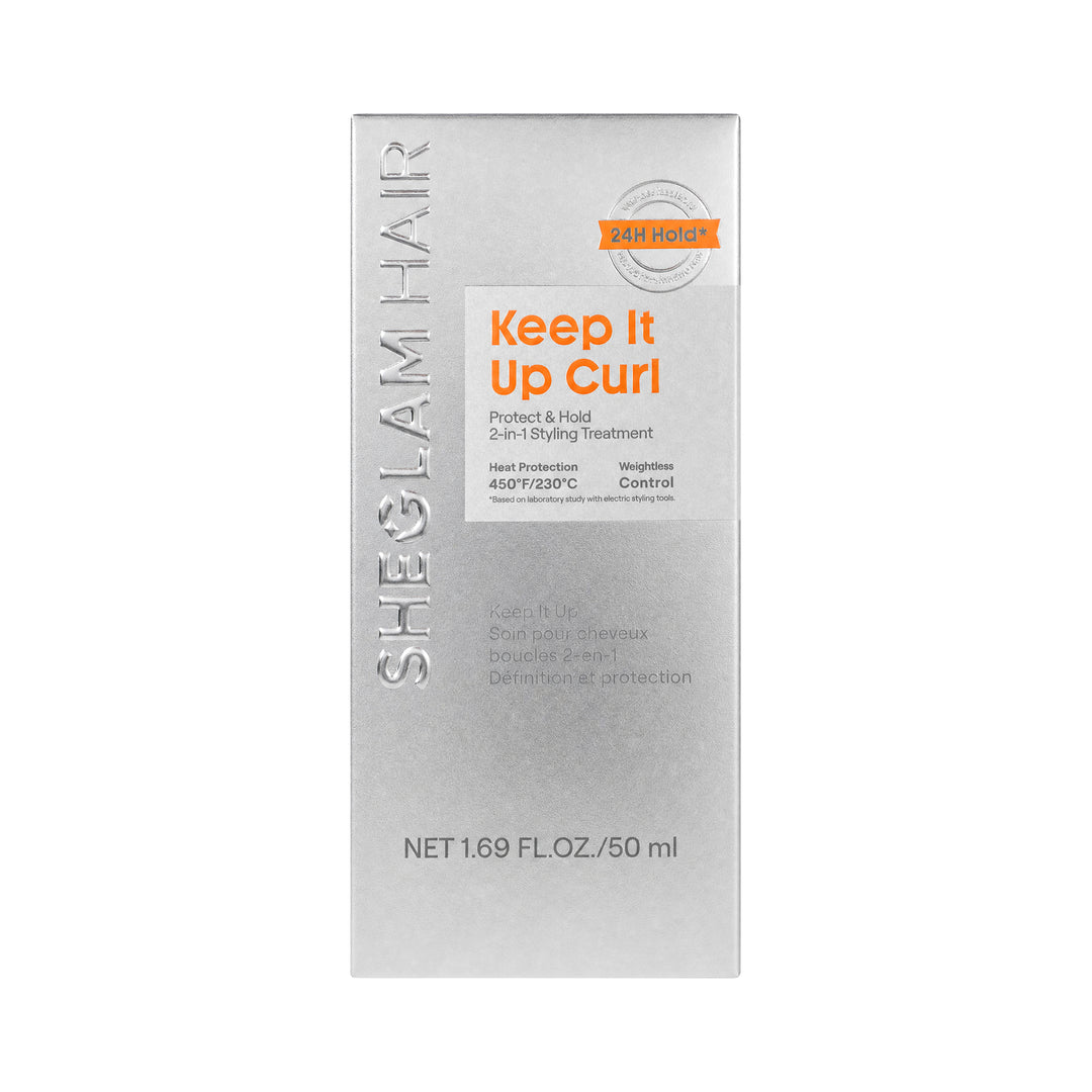 61645-Sheglam Hair Keep It Up Curl Protect&amp;Hold 2-In-1 Styling50ml +3