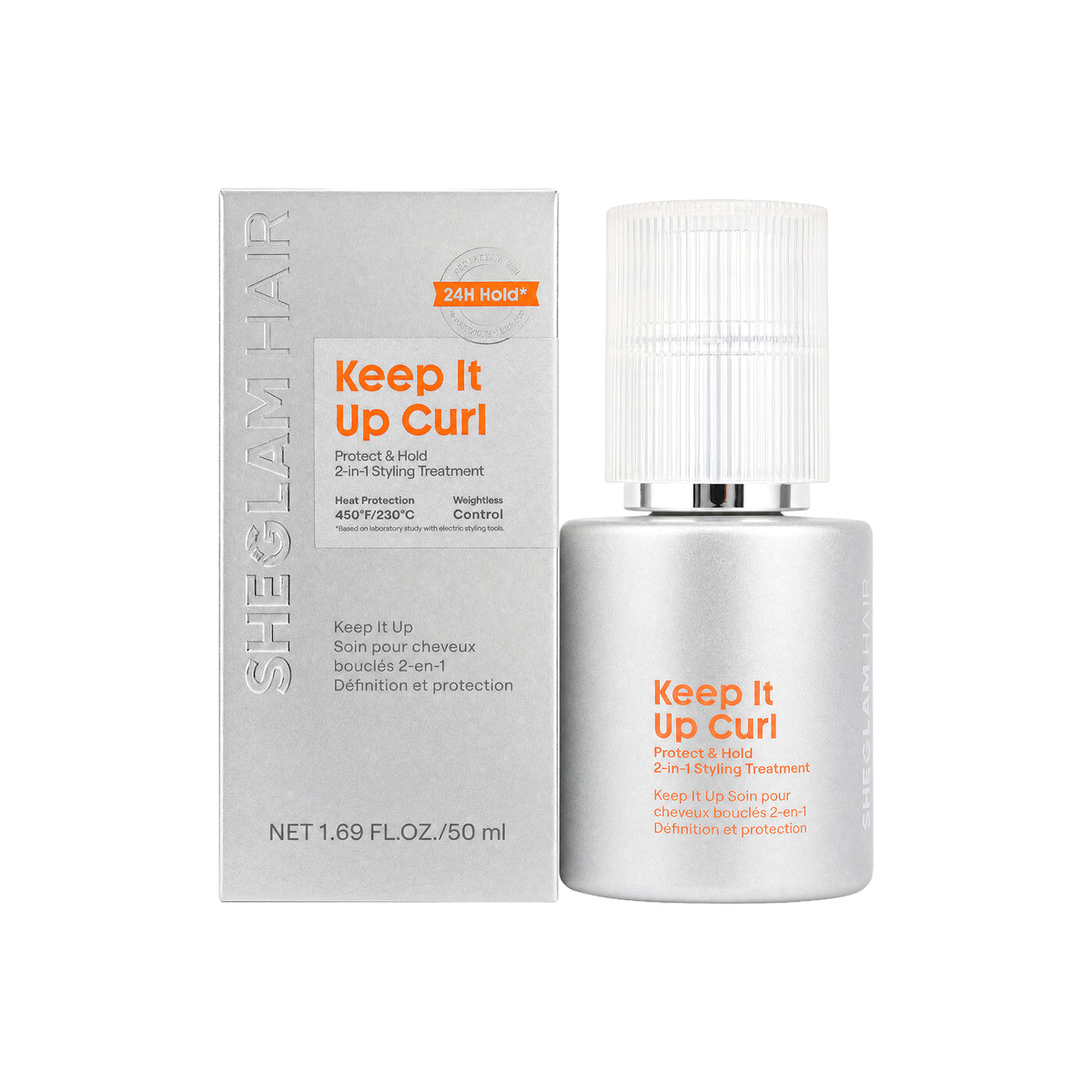 61645-Sheglam Hair Keep It Up Curl Protect&Hold 2-In-1 Styling50ml