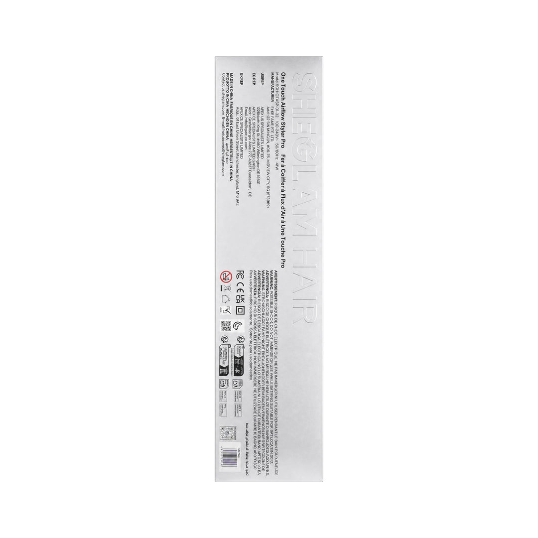 61647-Sheglam Hair One Touch Airflow Styler Pro 1.25”/32MM +3