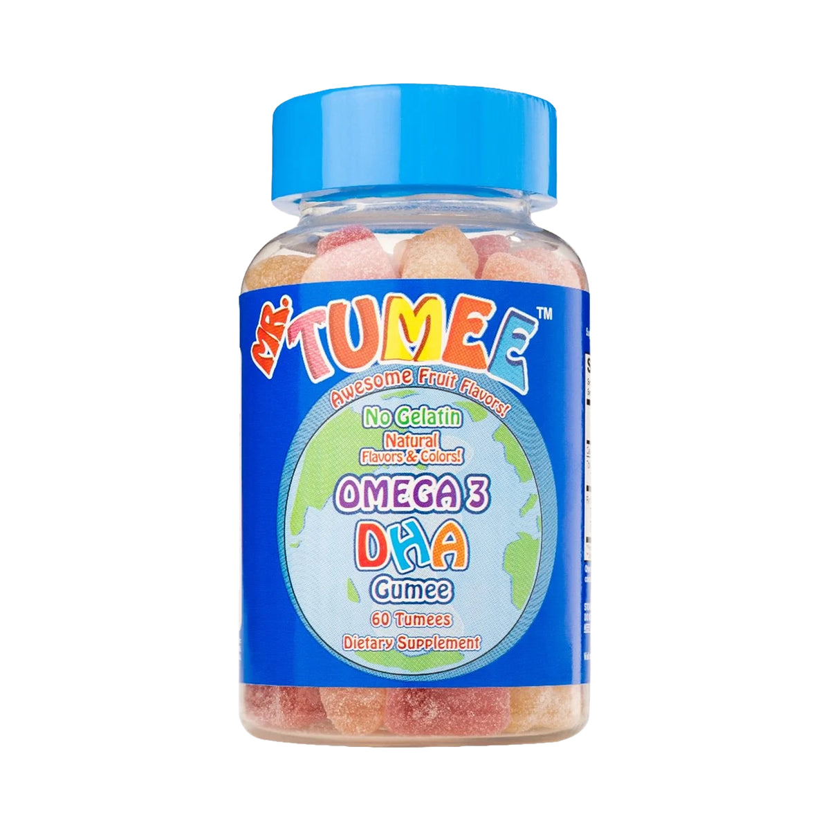 61654-Mr Tumee DHA Omega-3 60 Gummies