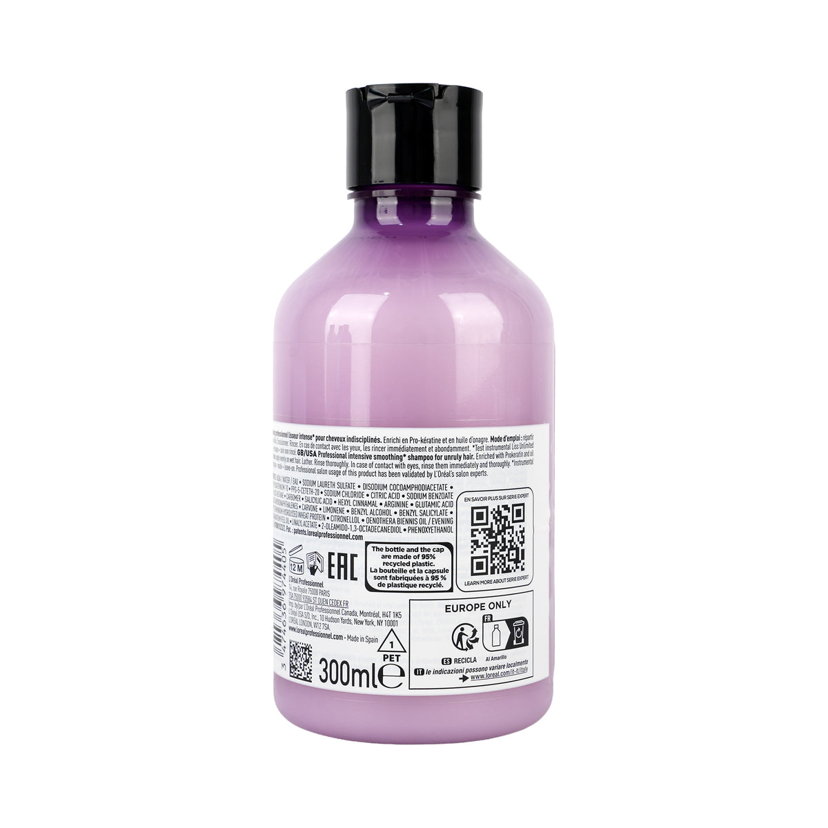61656-Loreal Serie Expert Liss Unlimited Shampoo 300ml +1