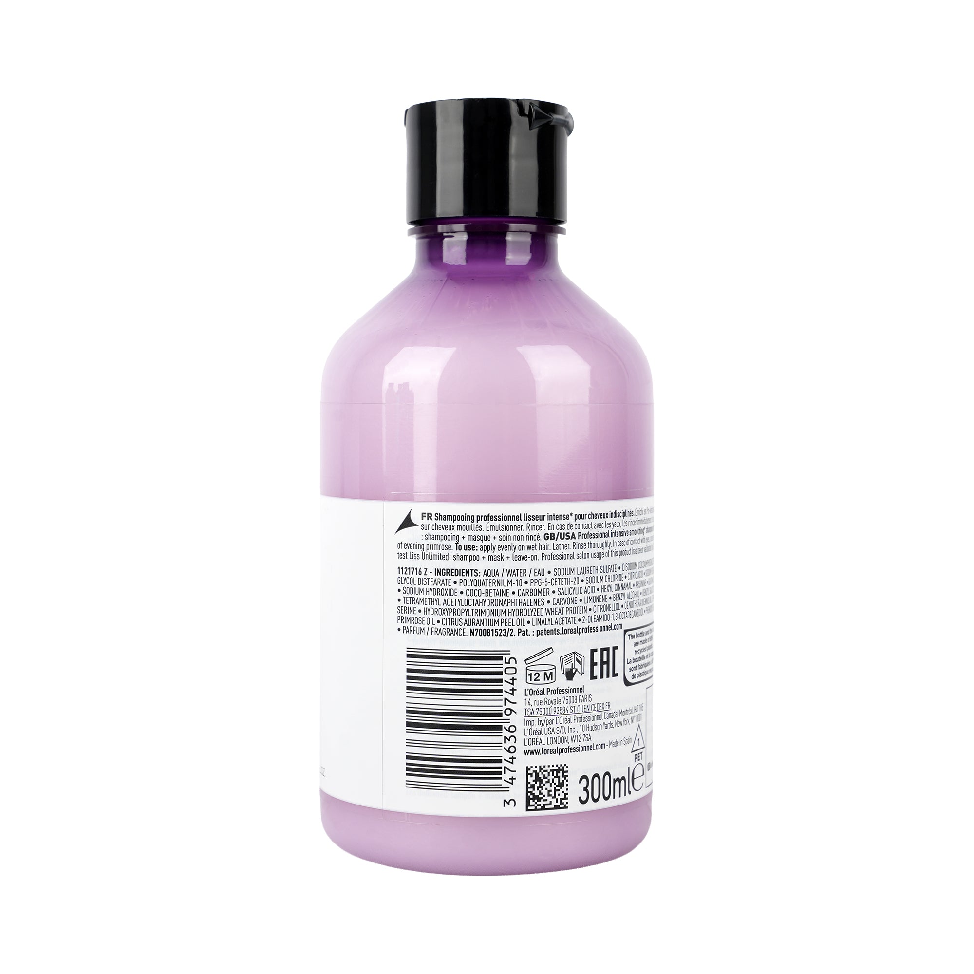 61656-Loreal Serie Expert Liss Unlimited Shampoo 300ml +2