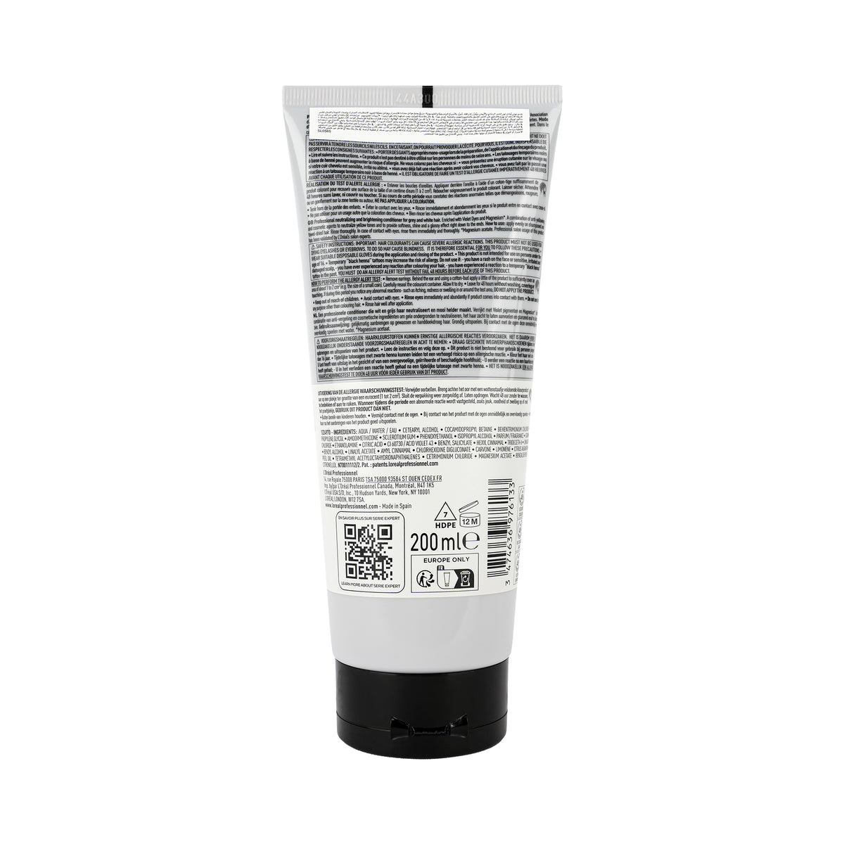 61662-Loreal Serie Expert Silver Conditioner 200ml +1