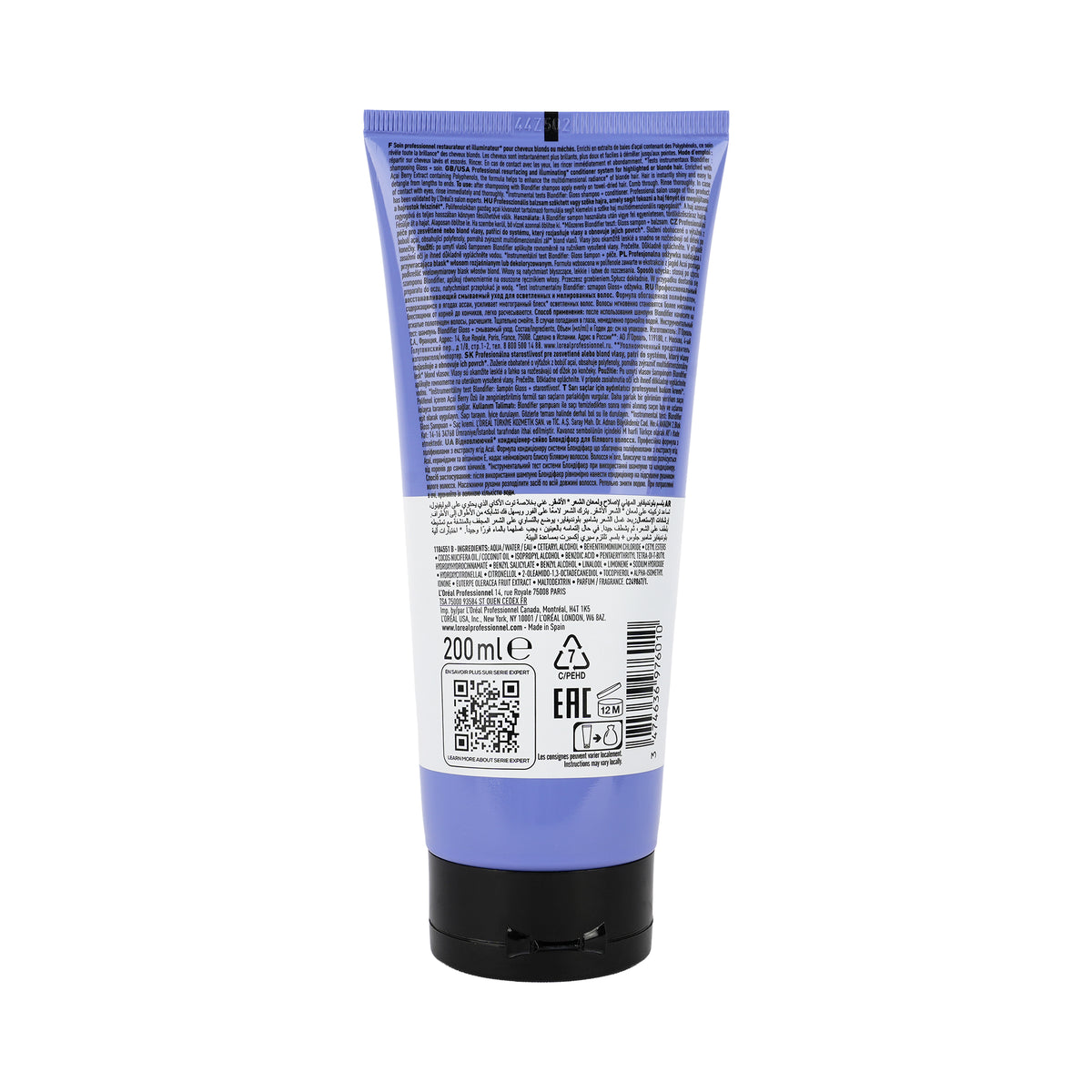 61663-Loreal Serie Expert Blondifier Conditioner 200ml +1