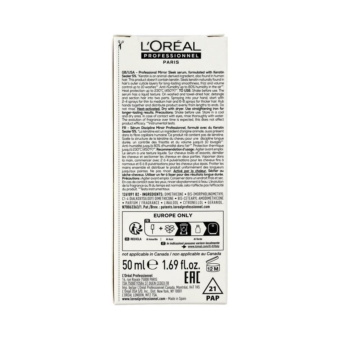 61673-Loreal Serie Expert Keratin Alpha Sleek Serum 50ml +2
