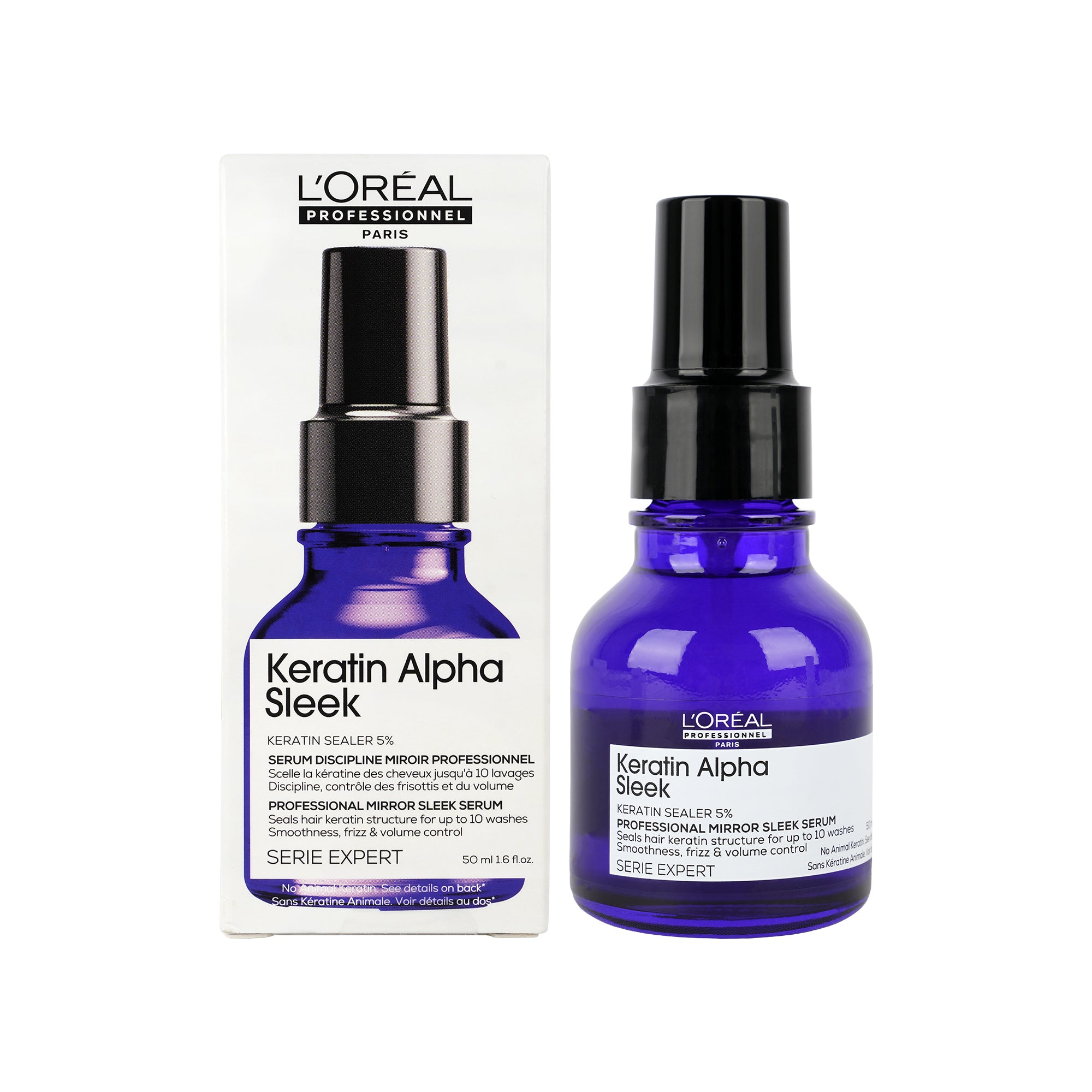 61673-Loreal Serie Expert Keratin Alpha Sleek Serum 50ml +5