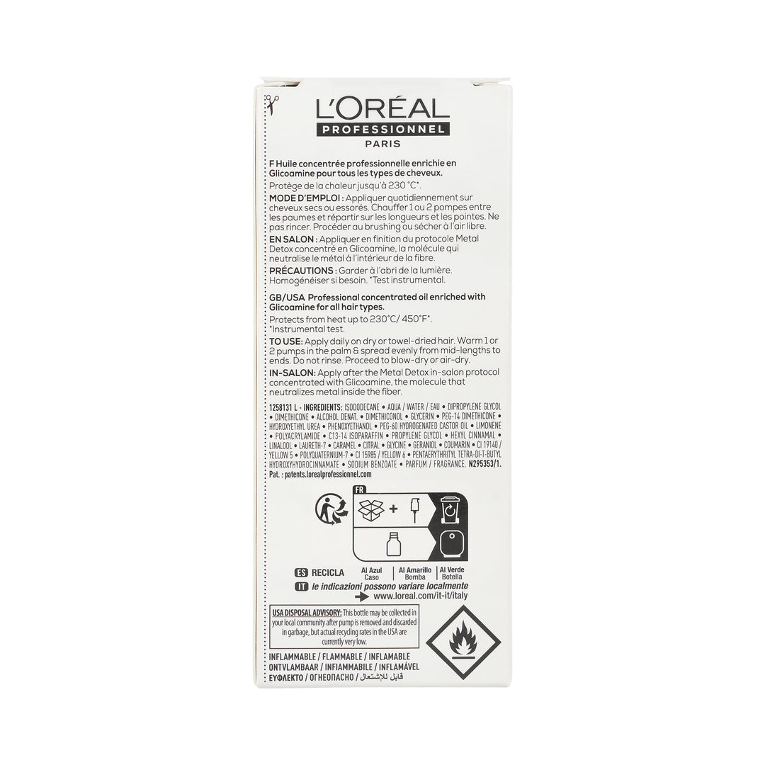 61674-Loreal Serie Expert Metal Detox Concentrated Oil 50ml +2