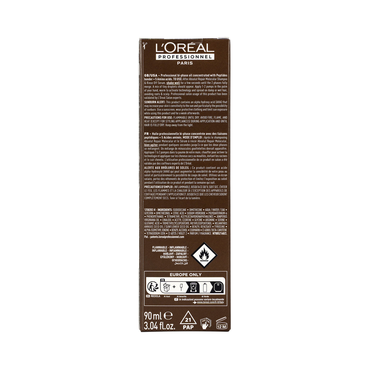 61676-Loreal Serie Expert Absolut Repair Molecular Bi-Phase Oil 90 +1