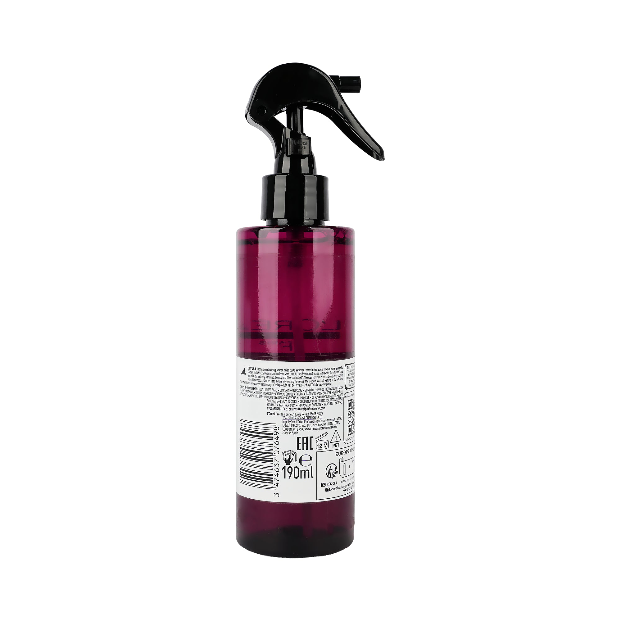 61678-Loreal Serie Expert Curl Expression Water Mist 190ml +1