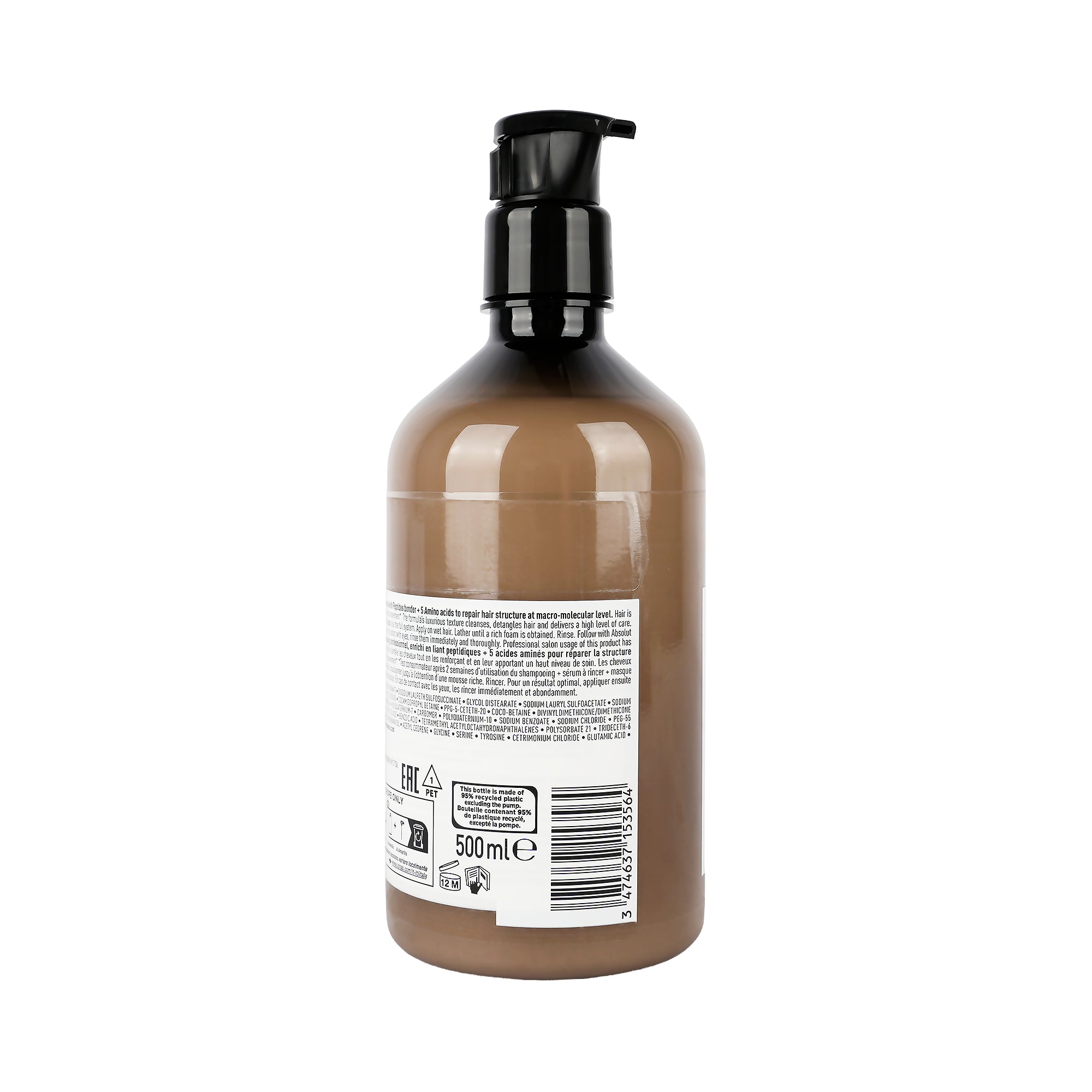 61684-Loreal Serie Expert Absolut Repair Molecular Shampoo 500ml +2