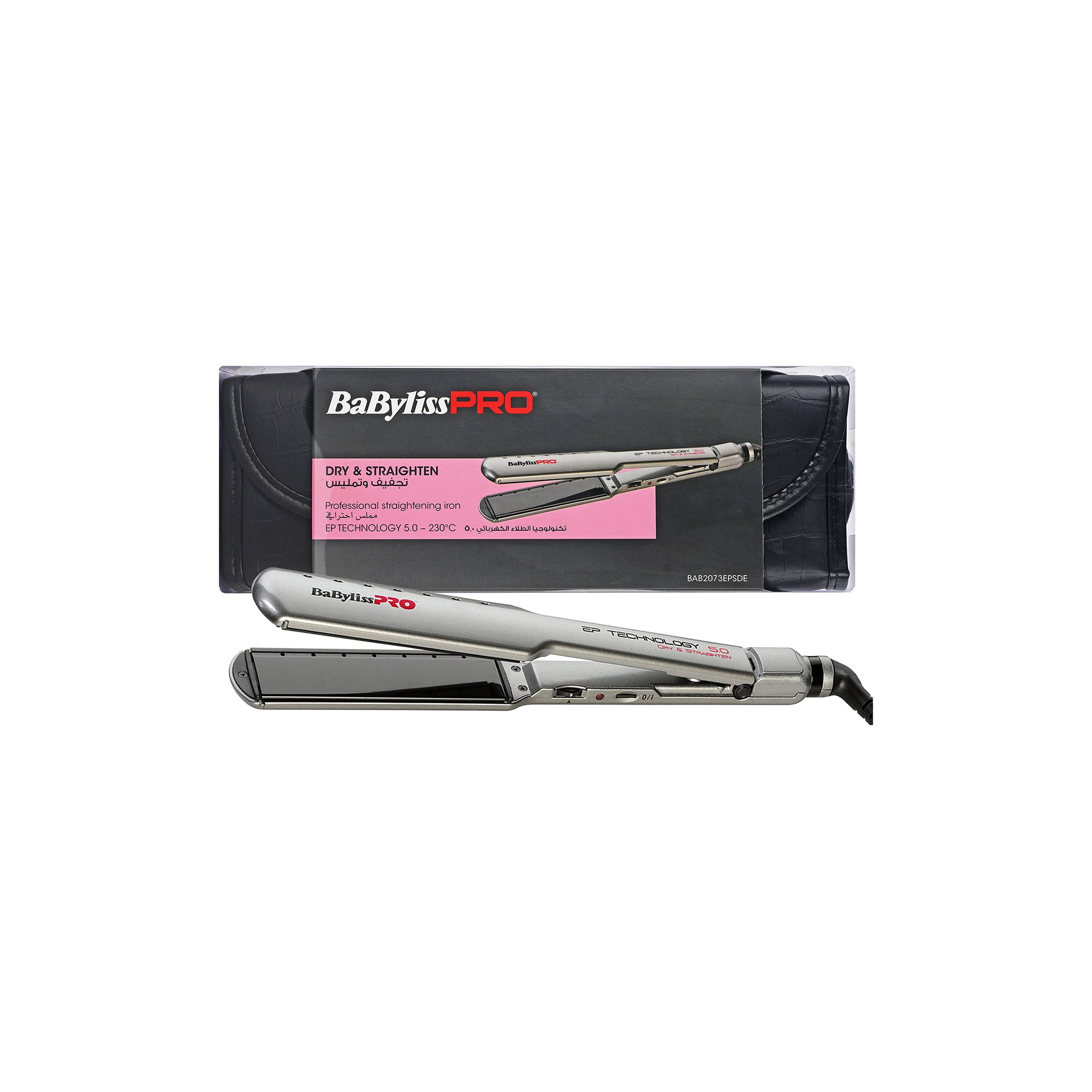 61688-Babyliss Pro Professional Straightening Iron-BAB2073EPSDE +2