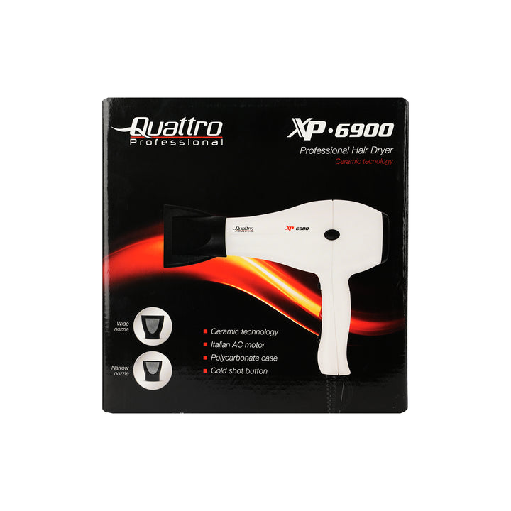 61690-Quattro Professional Hair Dryer XP.6900-4748 +4
