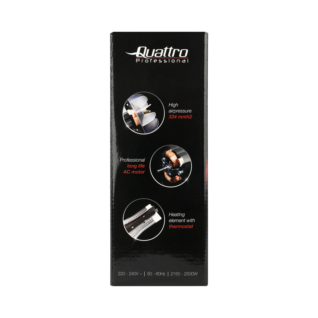 61690-Quattro Professional Hair Dryer XP.6900-4748 +5