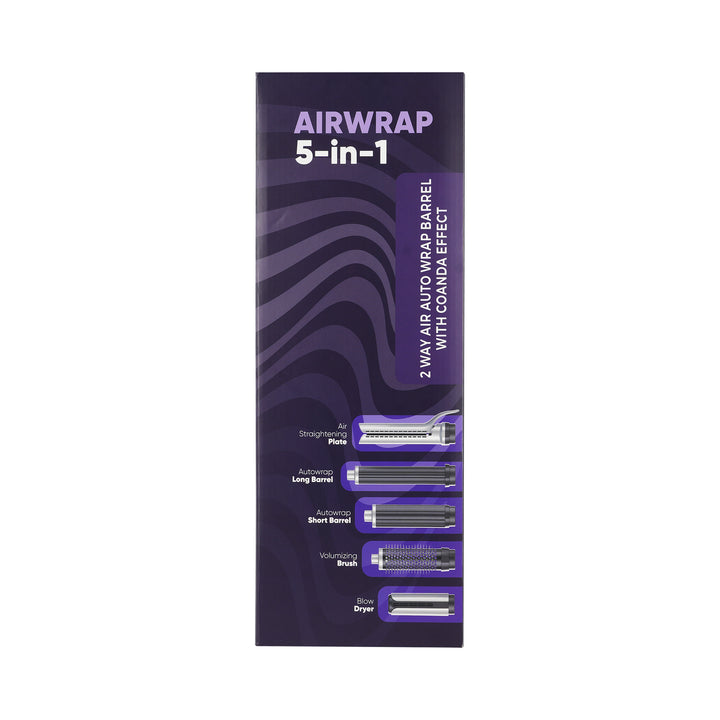 61692-Quattro Professional 5-In-1 Airwrap-MK-568 +6