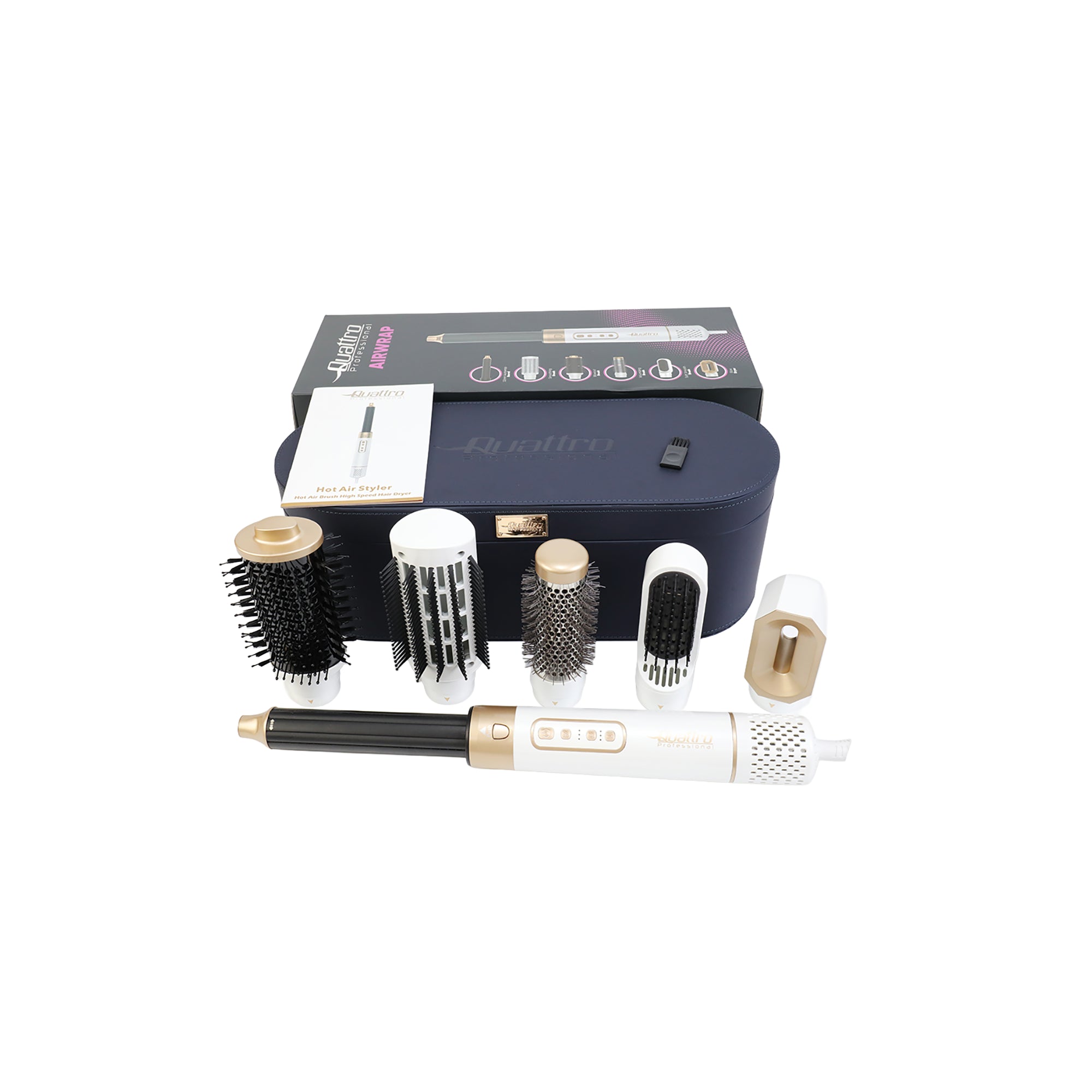 61693-Quattro Professional 6-In-1 Airwrap-MK-327B +1