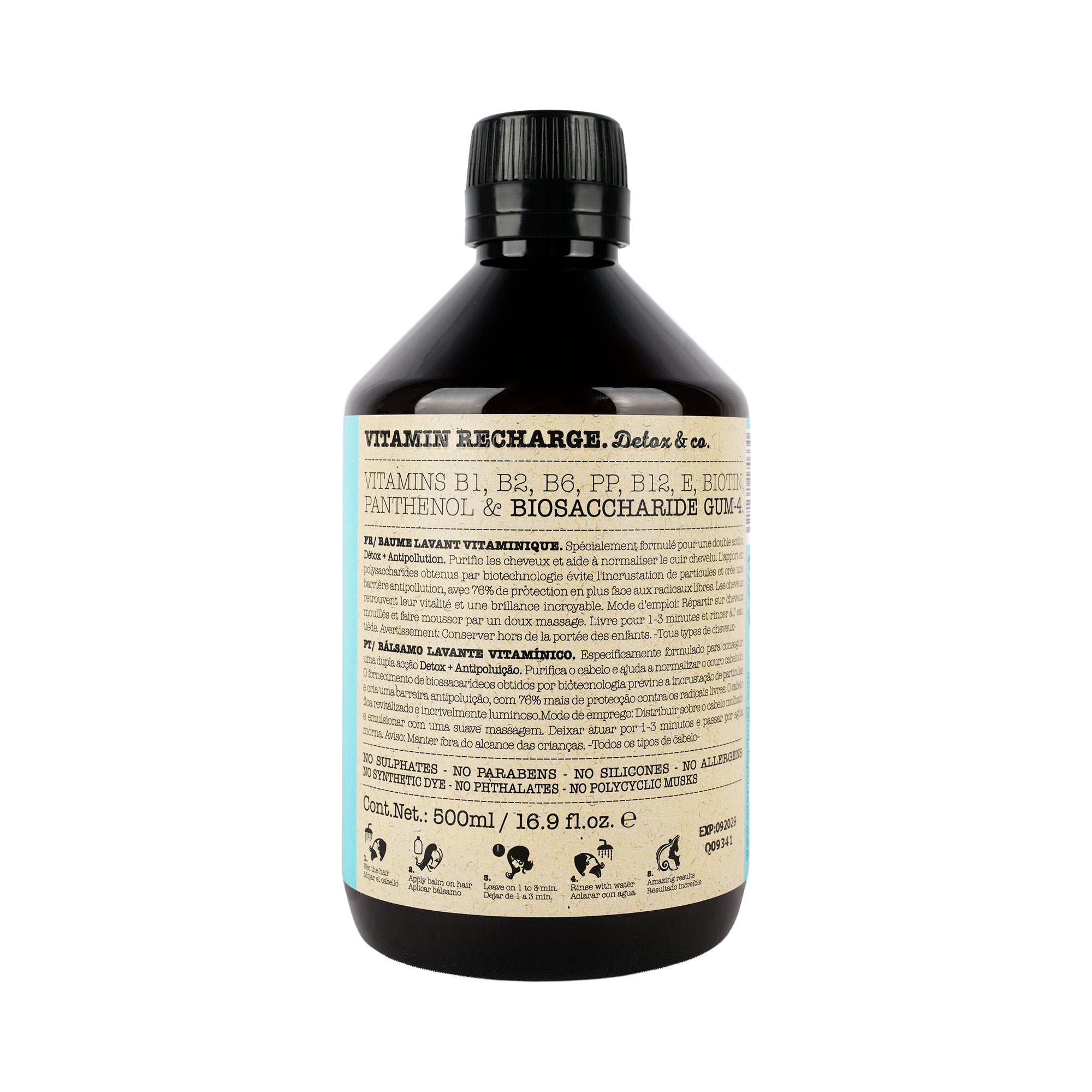 61696-Eva Professional Vitamin Recharge-Detox & Co. 500ml +1