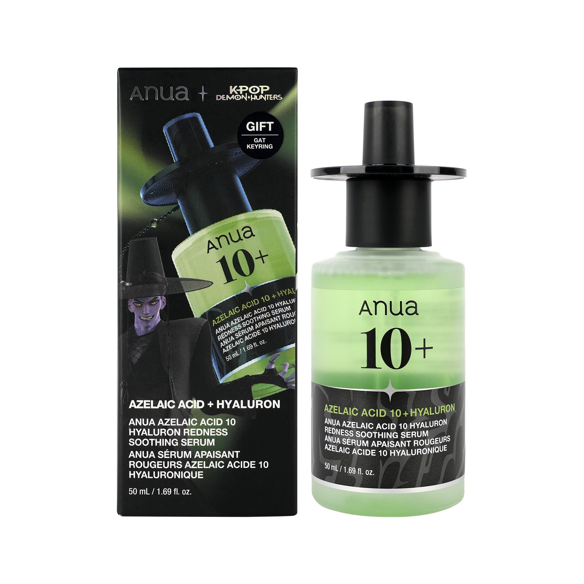 61706-Anua Azelaic Acid 10 Hyaluron Redness Soothing Serum 50ml +2