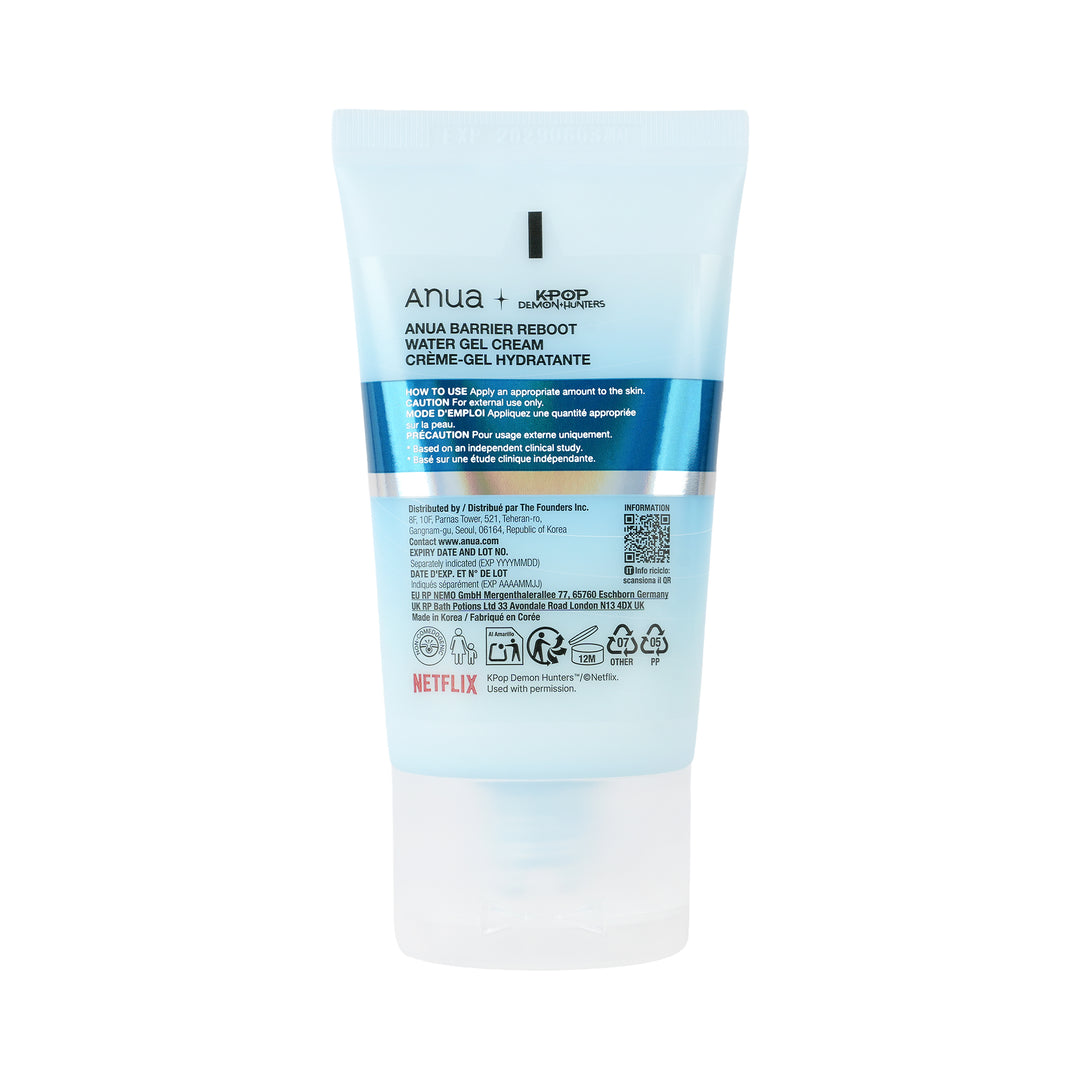 61709-Anua Barrier Reboot Water Gel Cream 50ml +1