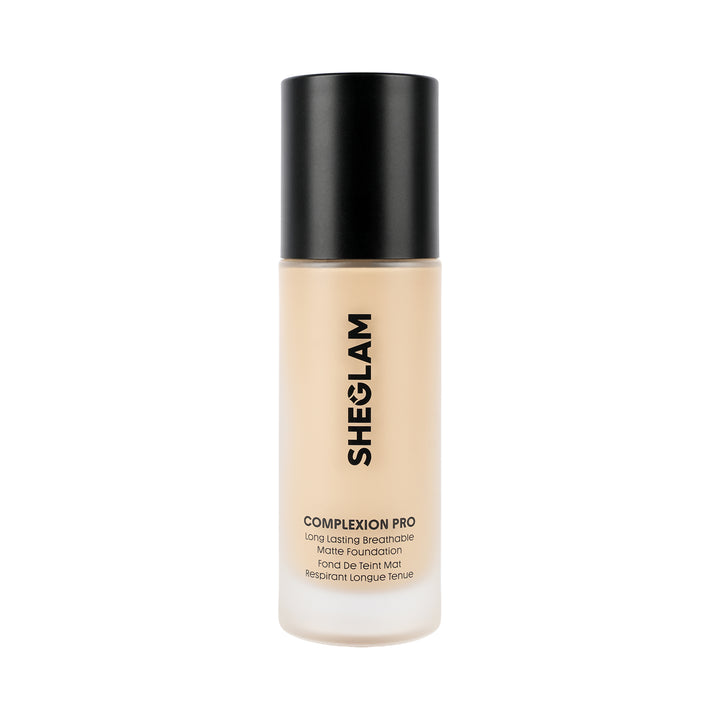 61713-Sheglam Complexion Pro Breathable Matte Foundation-Porcelain +2