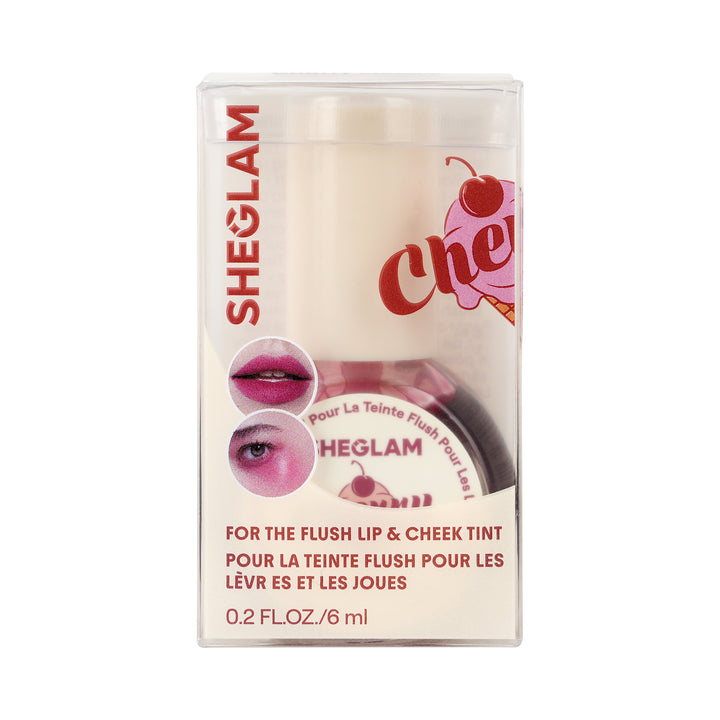 61715-Sheglam For The Flush Lip &amp; Cheek Tint 413-Cherry Picked +1