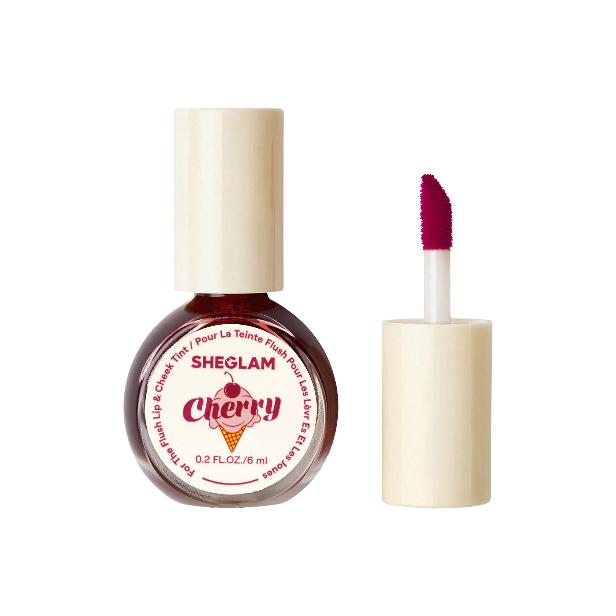 61715-Sheglam For The Flush Lip & Cheek Tint 413-Cherry Picked +3