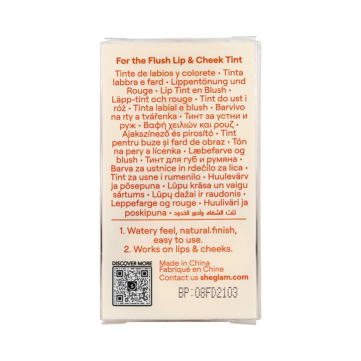 61716-Sheglam For The Flush Lip &amp; Cheek Tint 207-Fruit Punch +2