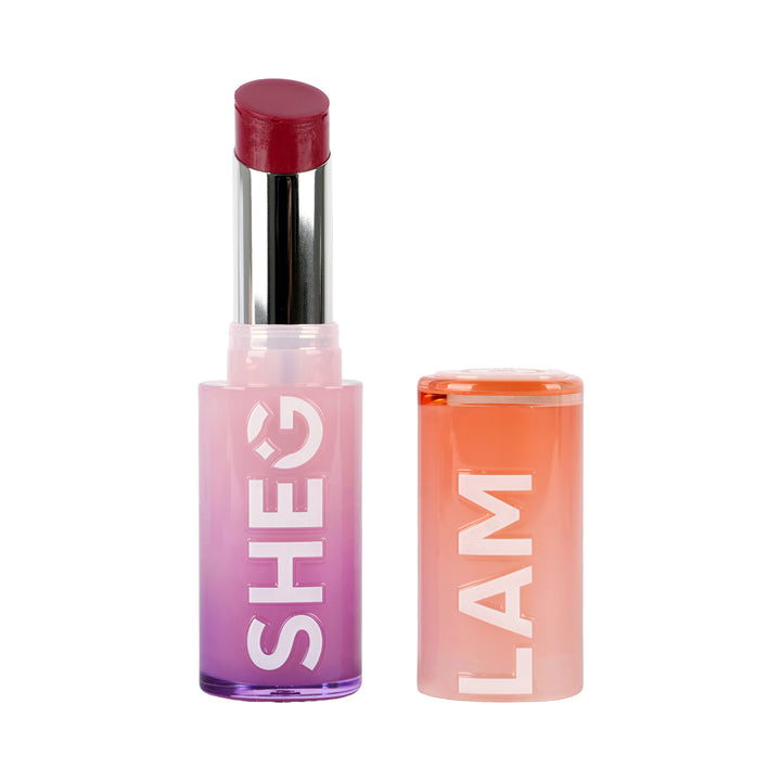 61718-Sheglam Mirror Kiss High-Shine Lipstick 103-A Bold Plan +7