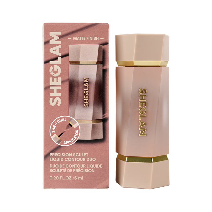 61719-Sheglam Precision Sculpt Liquid Contour Duo 07-Tawny Amber