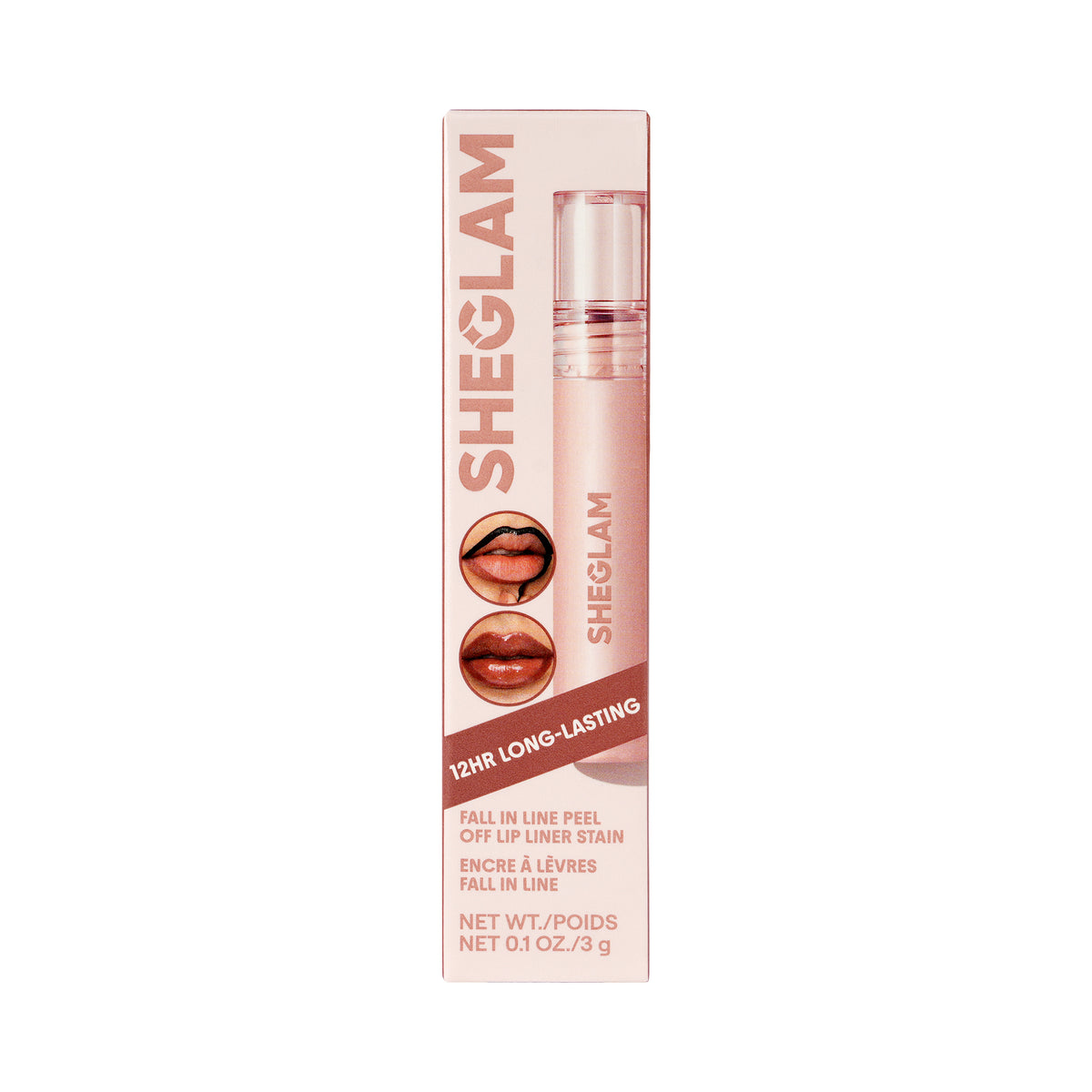 61720-Sheglam Fall In Line Peel Off Lip Liner Stain 010-Marvelous +1