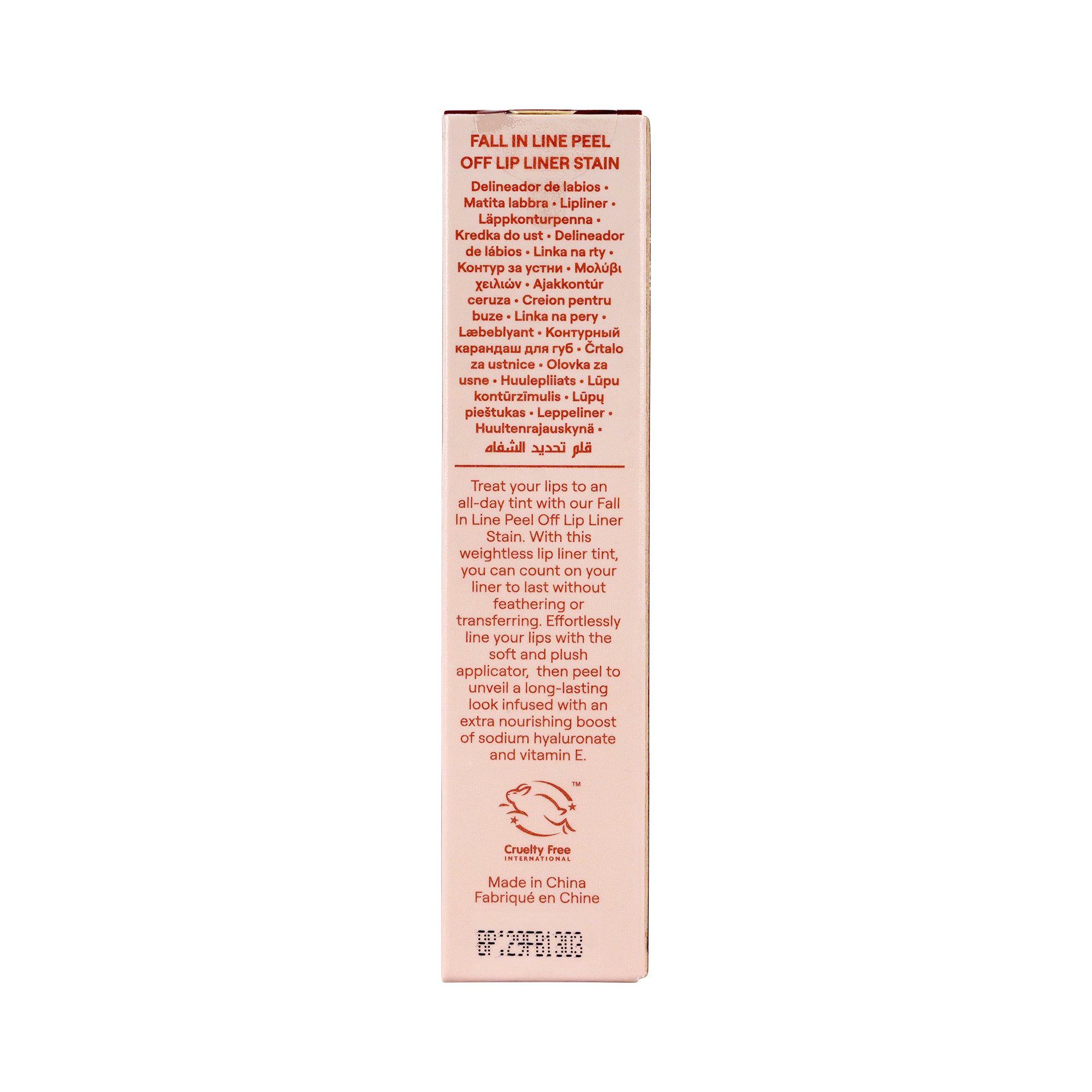 61720-Sheglam Fall In Line Peel Off Lip Liner Stain 010-Marvelous +3