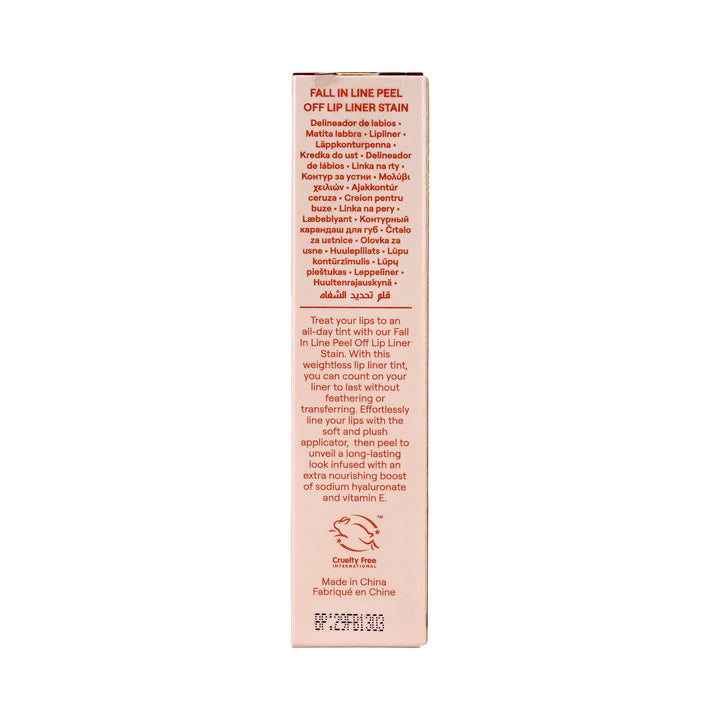 61720-Sheglam Fall In Line Peel Off Lip Liner Stain 010-Marvelous +3