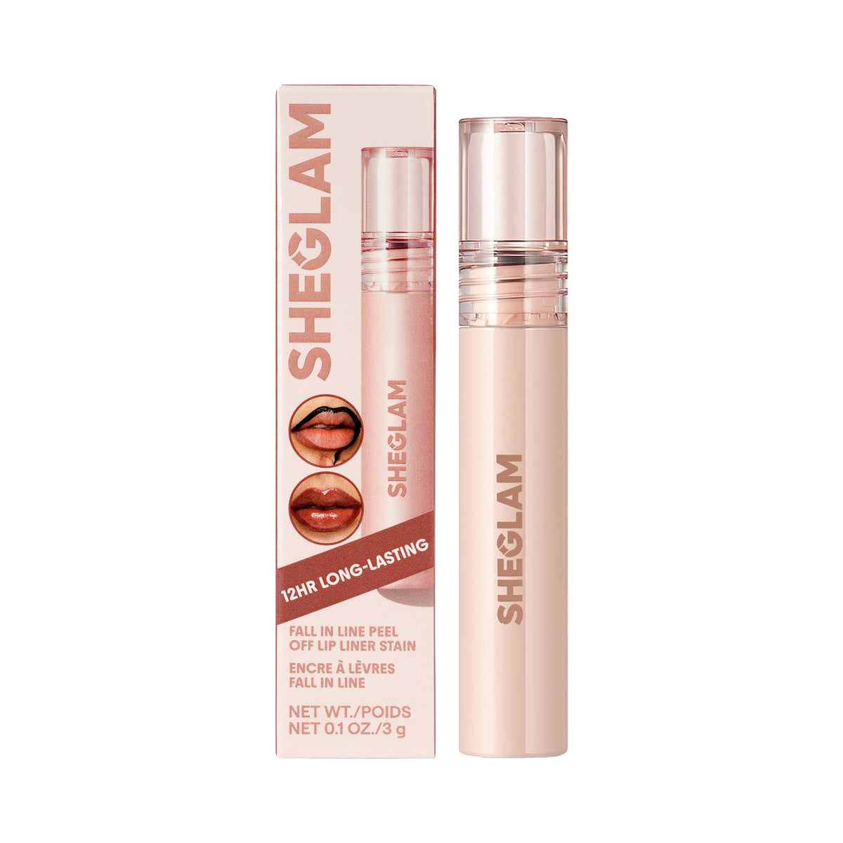61720-Sheglam Fall In Line Peel Off Lip Liner Stain 010-Marvelous