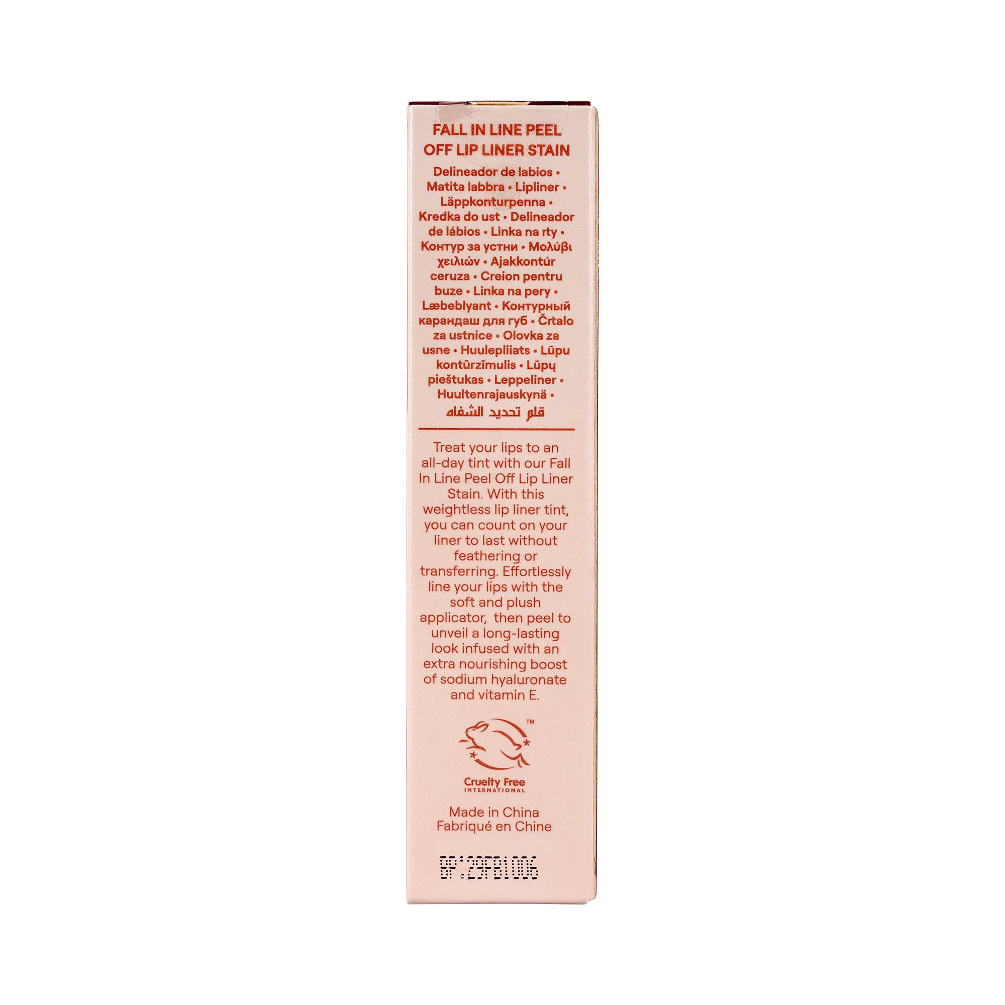 61721-Sheglam Fall In Line Peel Off Lip Li Stain 110-Pinky Promise +3