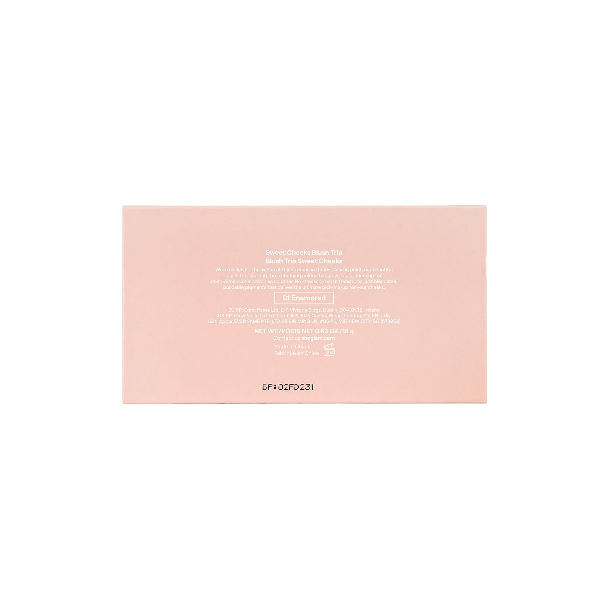 61722-Sheglam Sweet Cheeks Blush Trio 01-Enamored +4