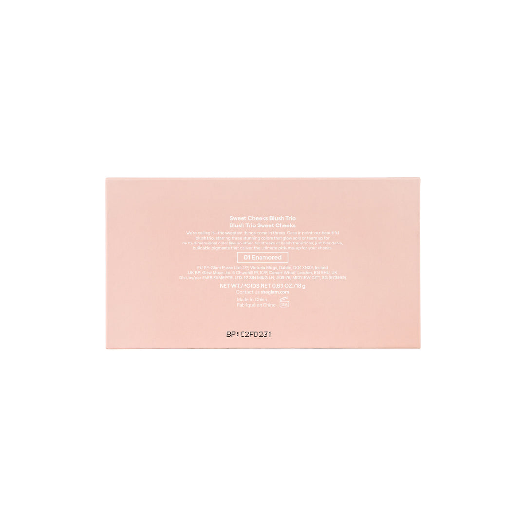 61722-Sheglam Sweet Cheeks Blush Trio 01-Enamored +4
