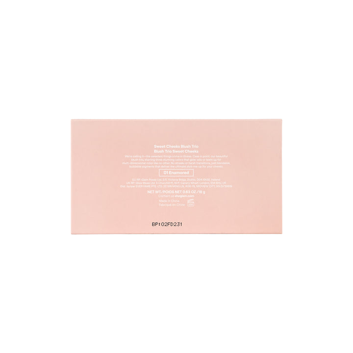 61722-Sheglam Sweet Cheeks Blush Trio 01-Enamored +4