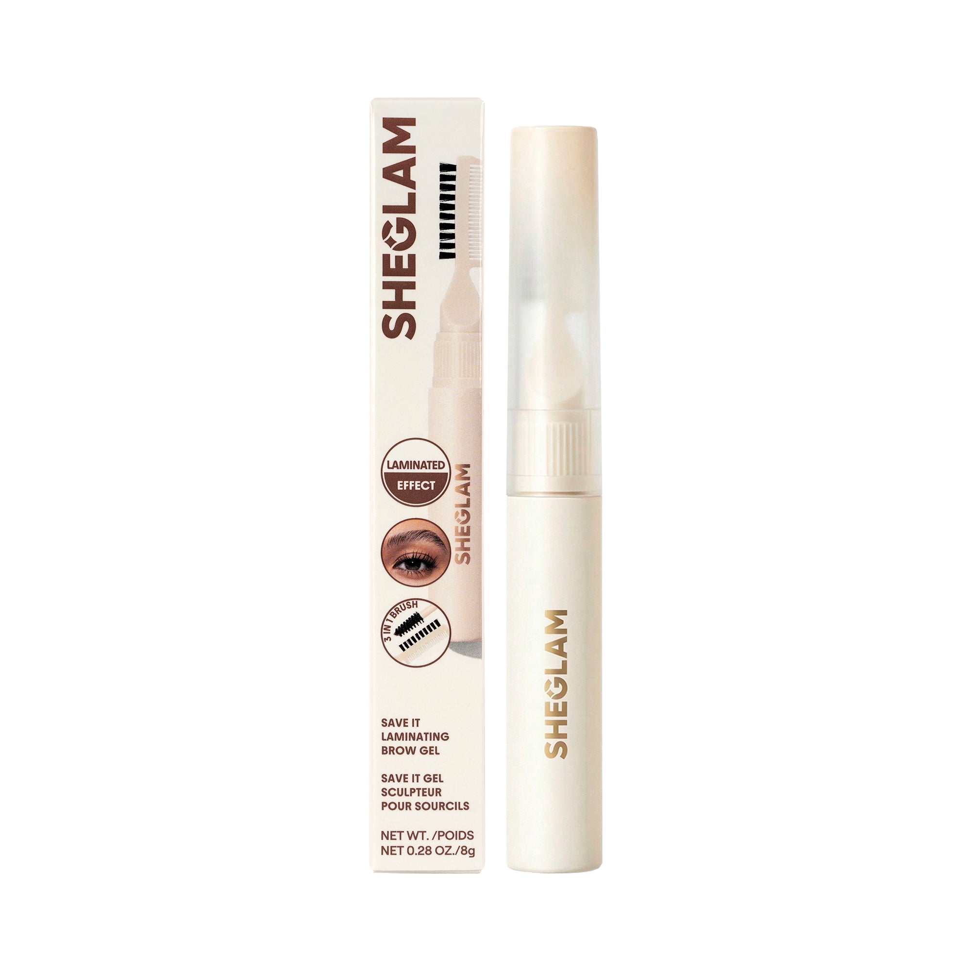 61723-Sheglam Save It Laminating Brow Gel-Clear