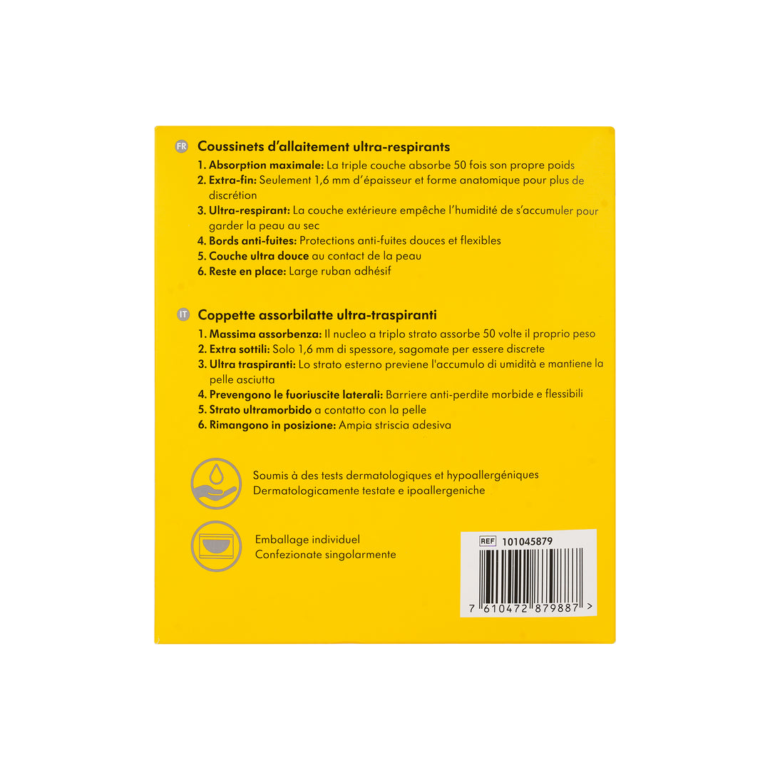 61728-Medela Ultra-Breathable Nursing Pads 60pcs +1