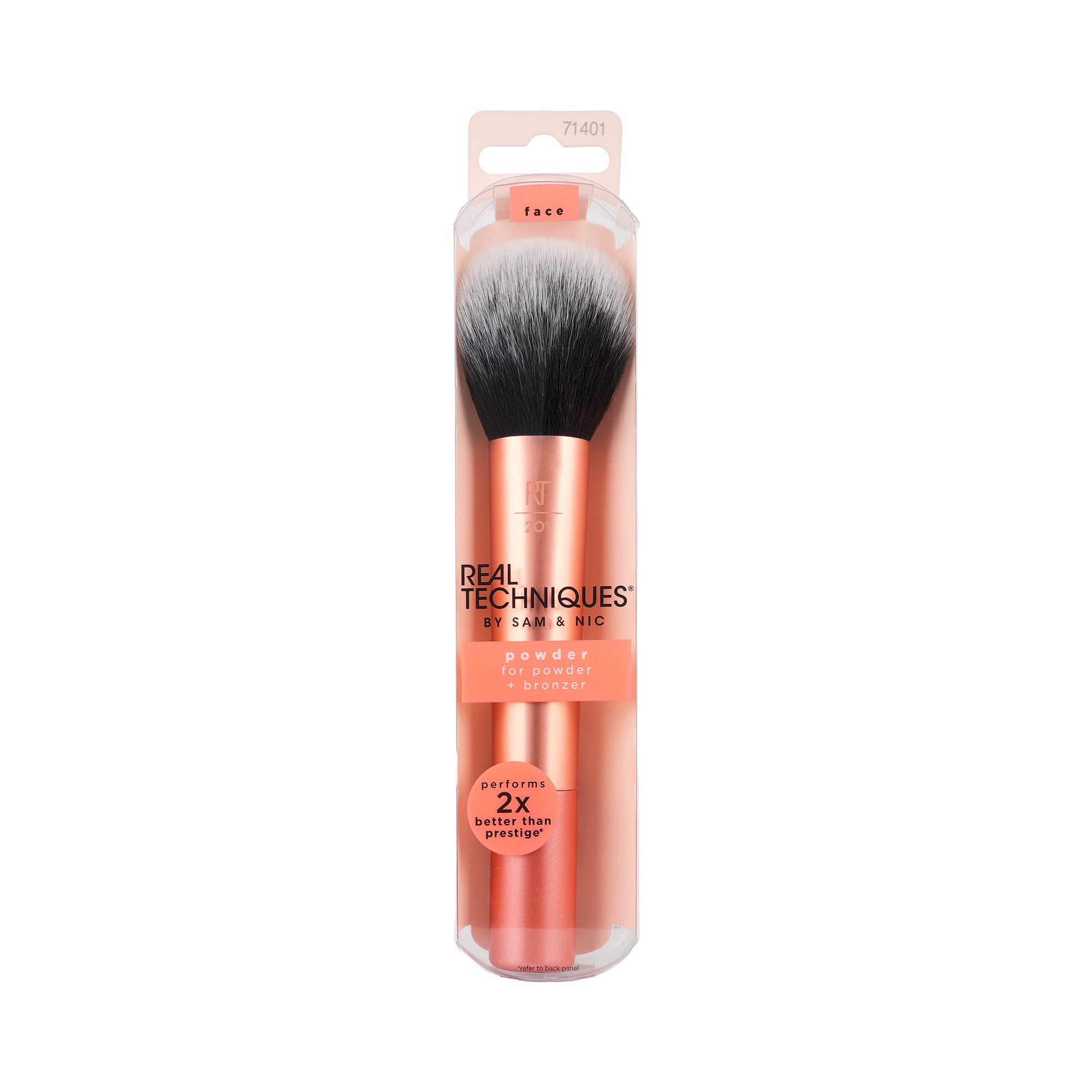61747-Real Techniques Face Make Up Powder Brush-71401 +2